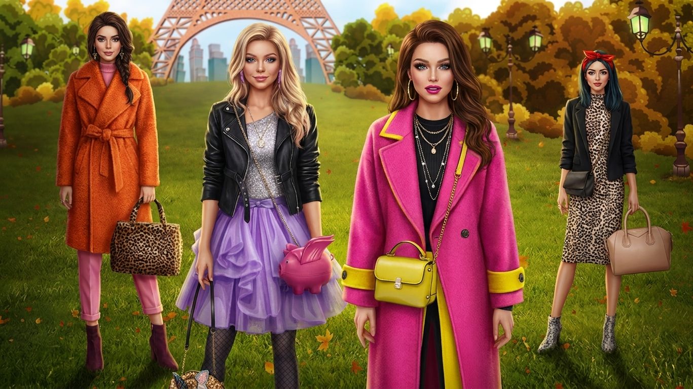 fashion trip dress up games WORLD FASHION TRIP - GIRL GAME APK for Android