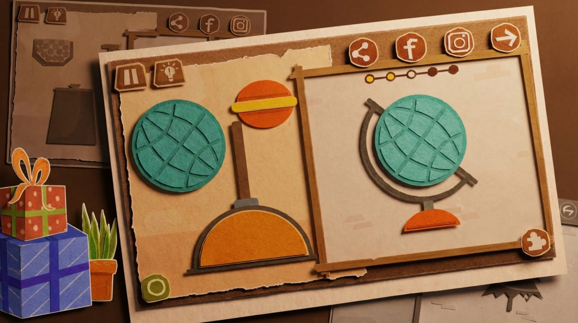 Play Chigiri: Paper Puzzle online free. A calming, artistic puzzle browser game with unique paper-tearing mechanics.