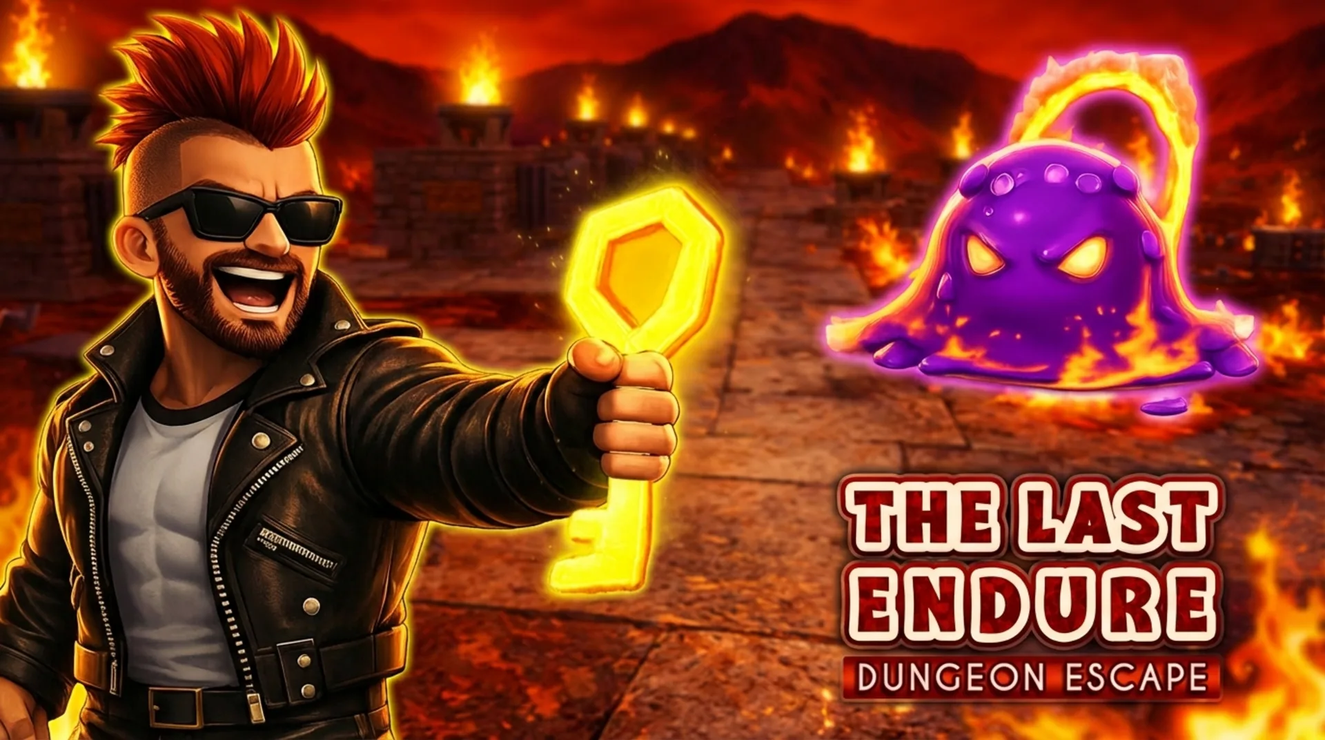 Play The Last Endure: Dungeon Escape online free, a challenging action roguelike browser game with intricate trap-based gameplay.