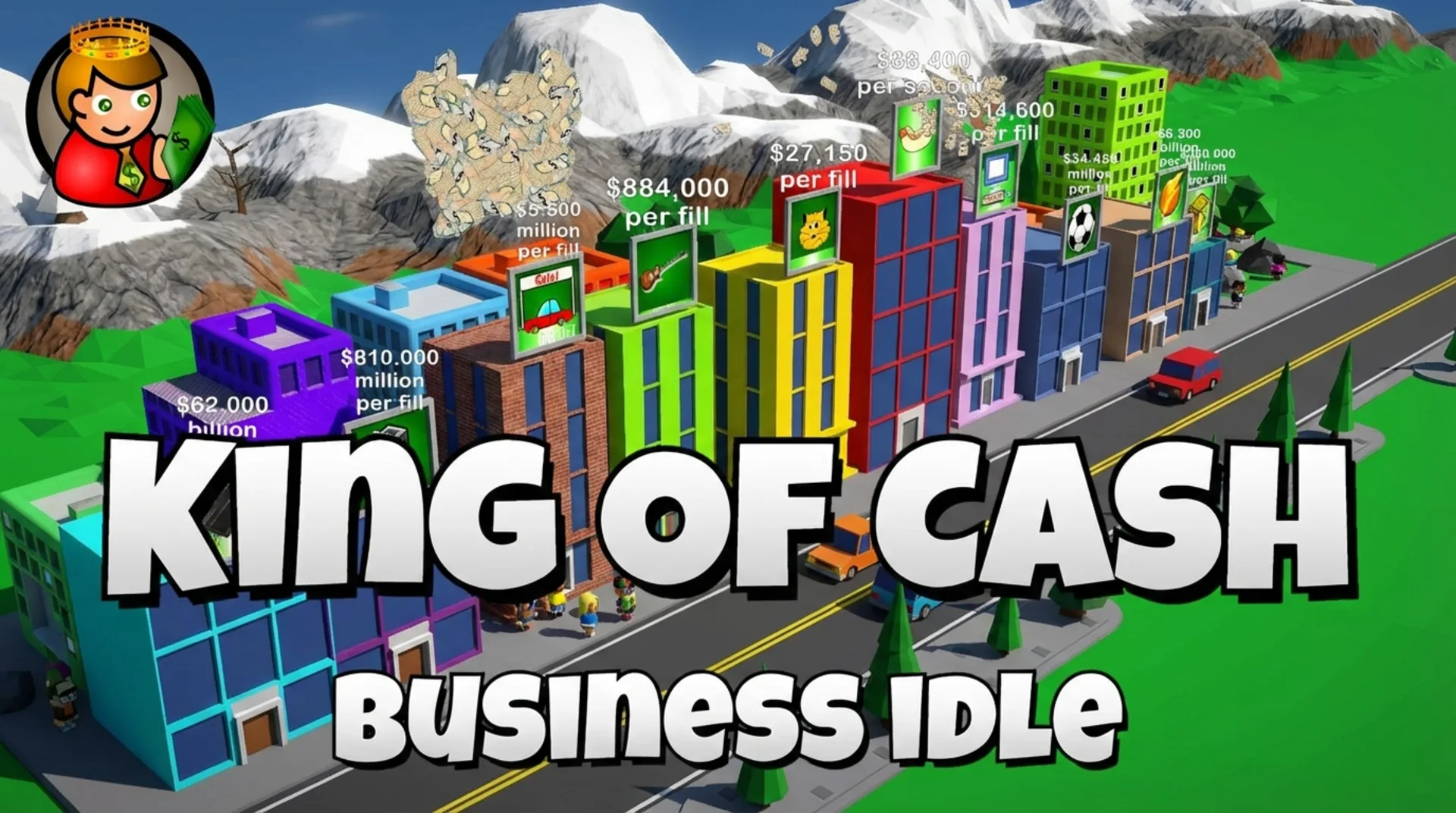 Play King of Cash Business Idle, a free online Clicker game. Build a business empire and dominate rival AI CEOs.