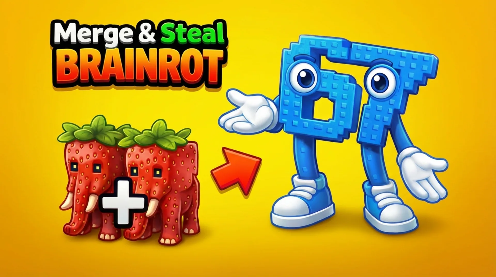 Play Merge & Steal Brainrot online free - an addictive Clicker browser game with chaotic merging action and upgrades.