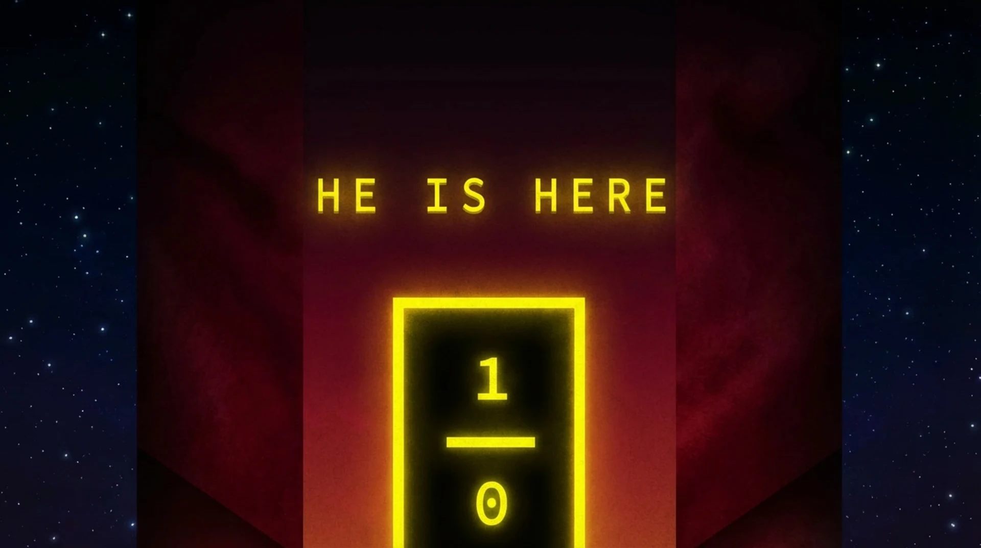 Play He is Here online free, an adventure browser game with 3D parkour and puzzles in a dynamic maze.