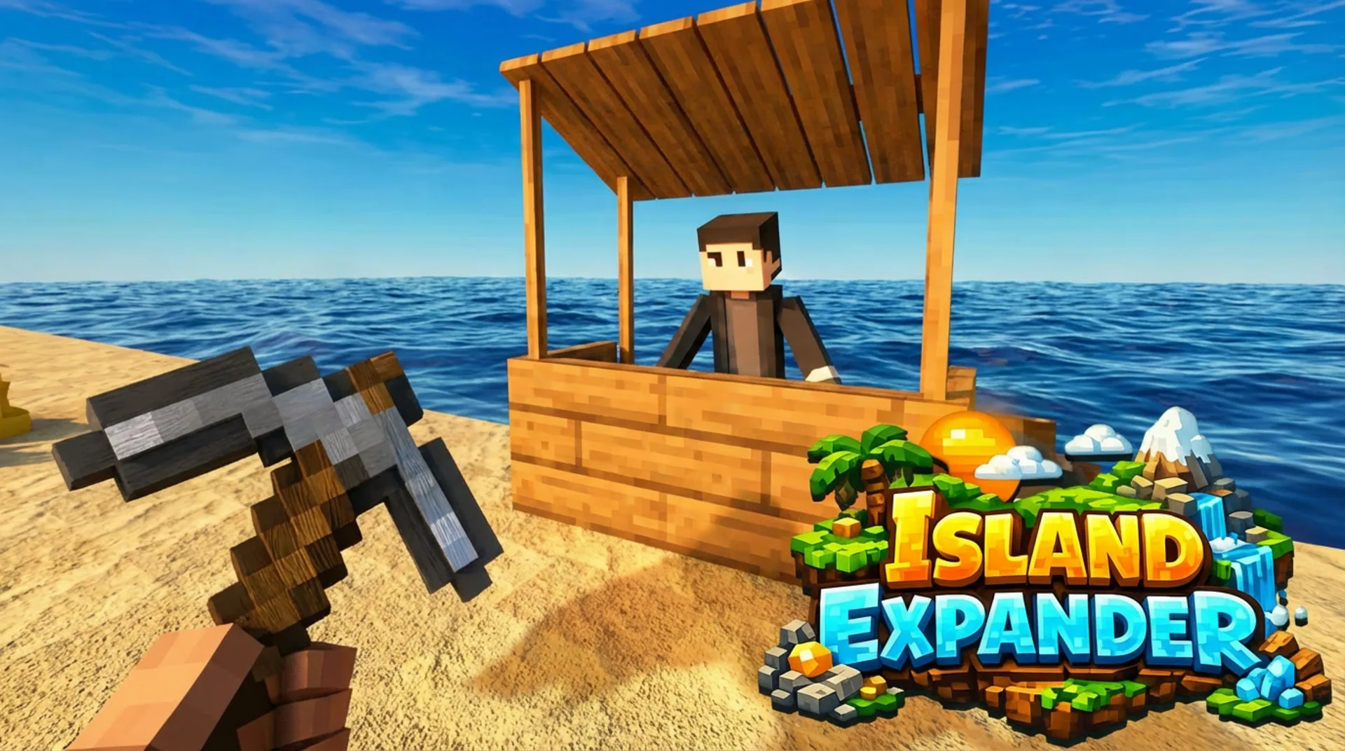 Play Island Expander online free, a casual crafting browser game. Expand your procedurally generated island and automate it.