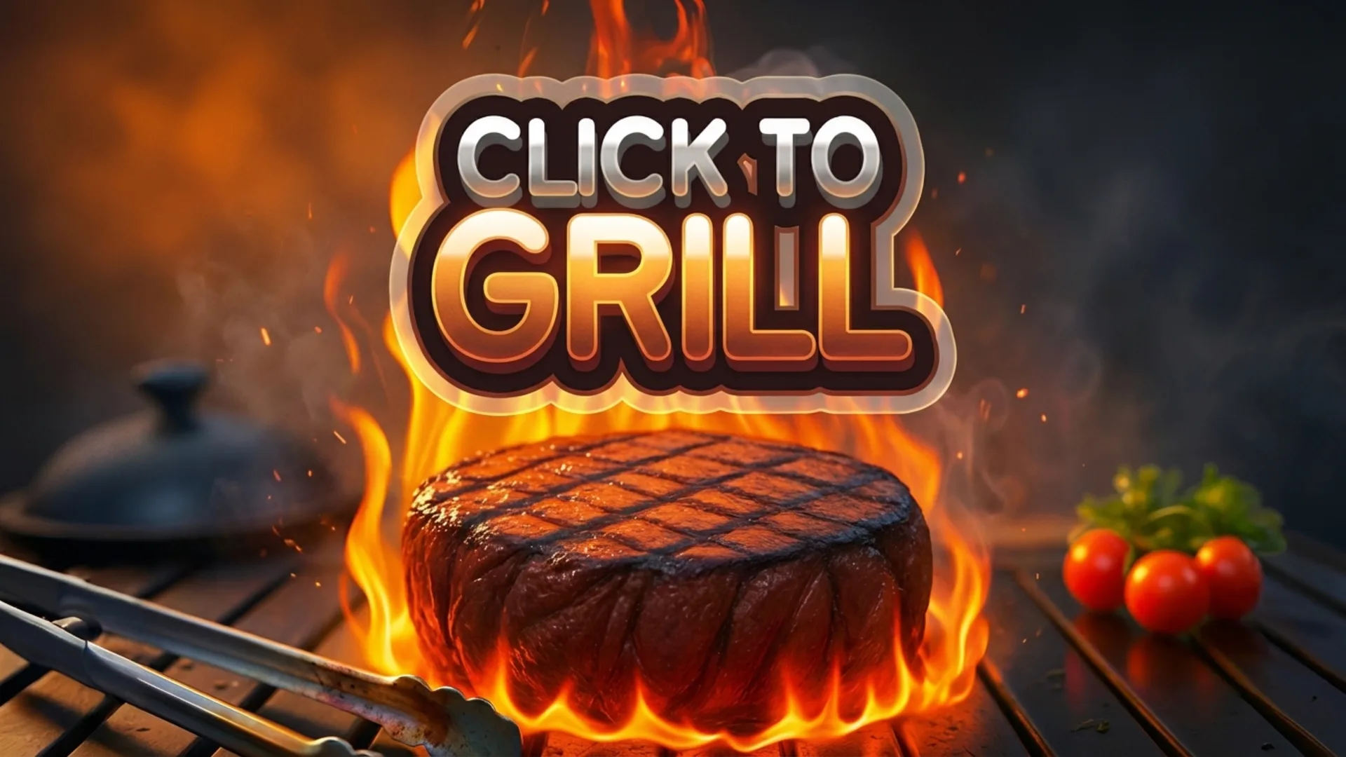Play Click To Grill online free, an addictive clicker browser game with food-themed upgrades and satisfying idle progression.