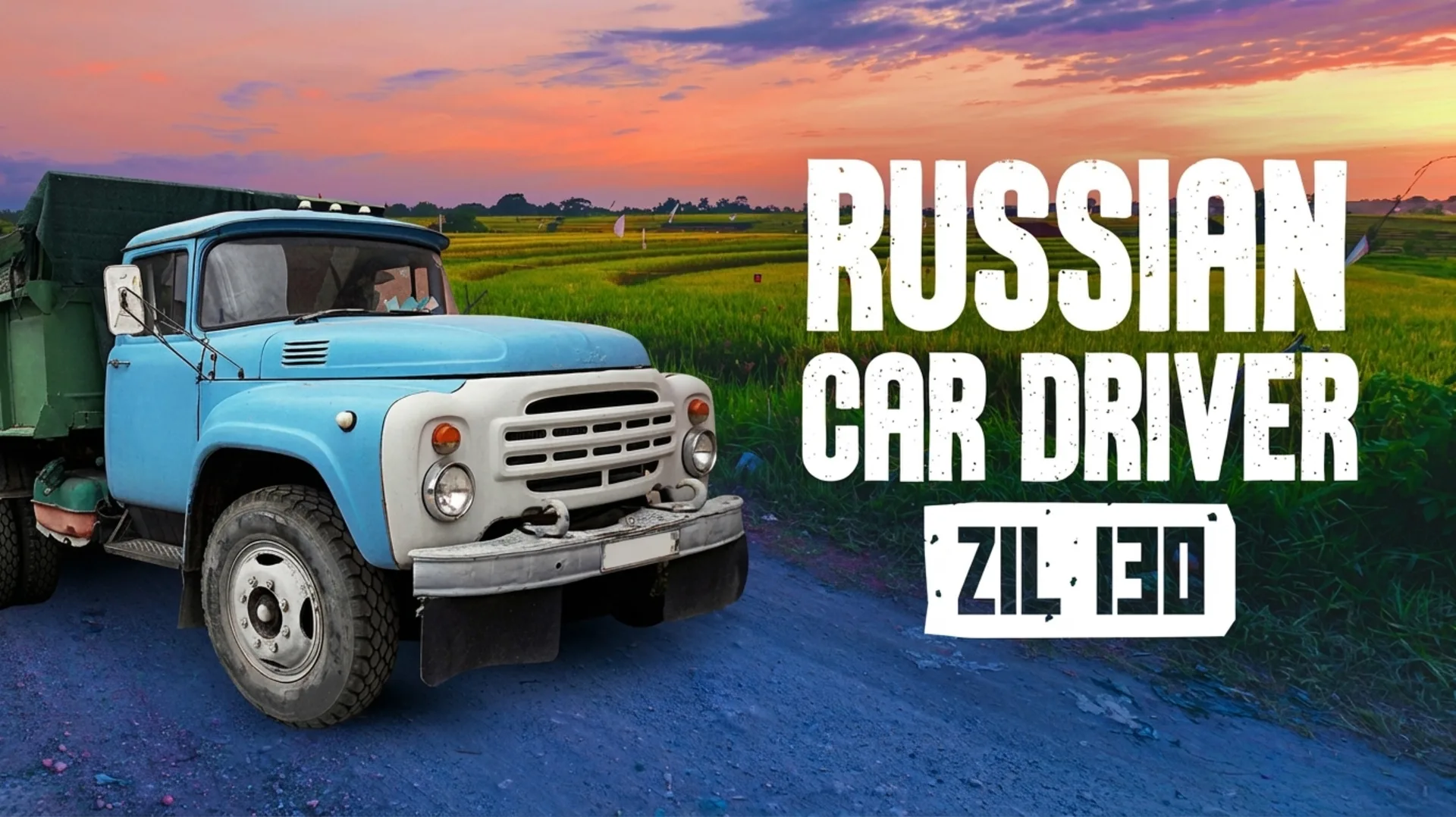 Play Russian Car Driver ZIL 130 online free - a realistic driving simulation browser game with the iconic Soviet truck.