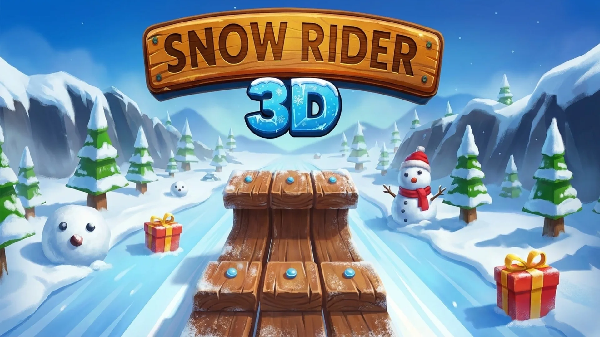 Play Snow Rider 3D online free, an endless 3D arcade sledding game. Dodge obstacles and set a high score in your browser.