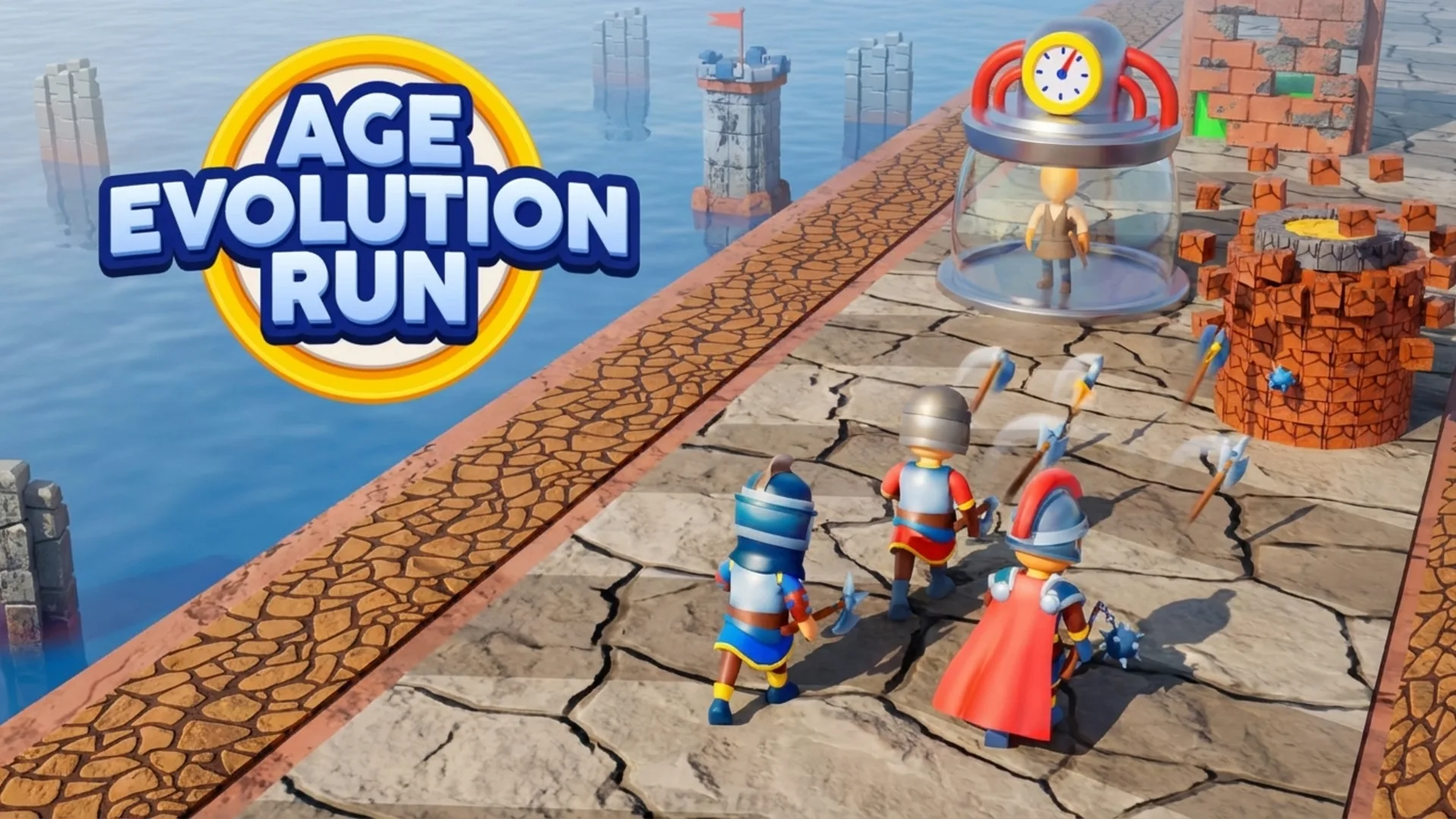Play Age Evolution Run online free - an addictive Arcade runner game where you evolve your character through historical eras.