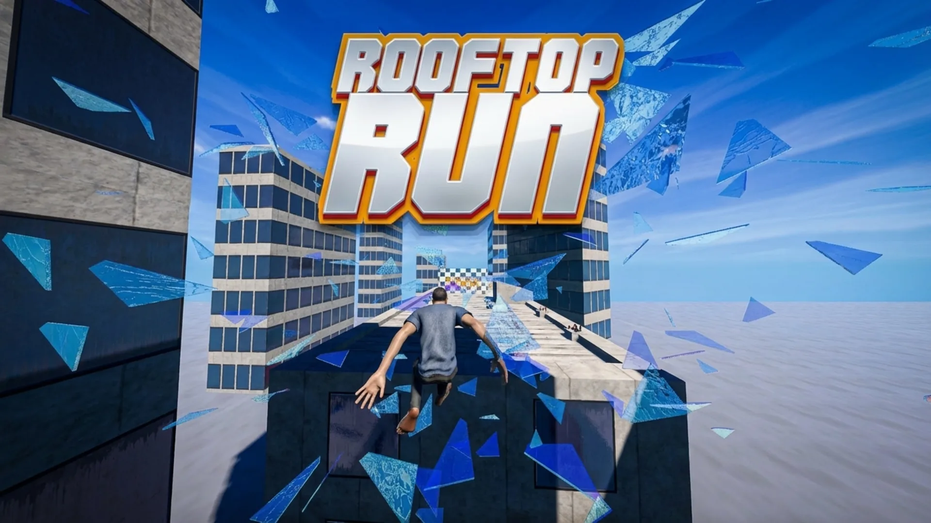 Play Rooftop Run online free, an addictive arcade parkour game. Run and jump across a city skyline in this endless runner.