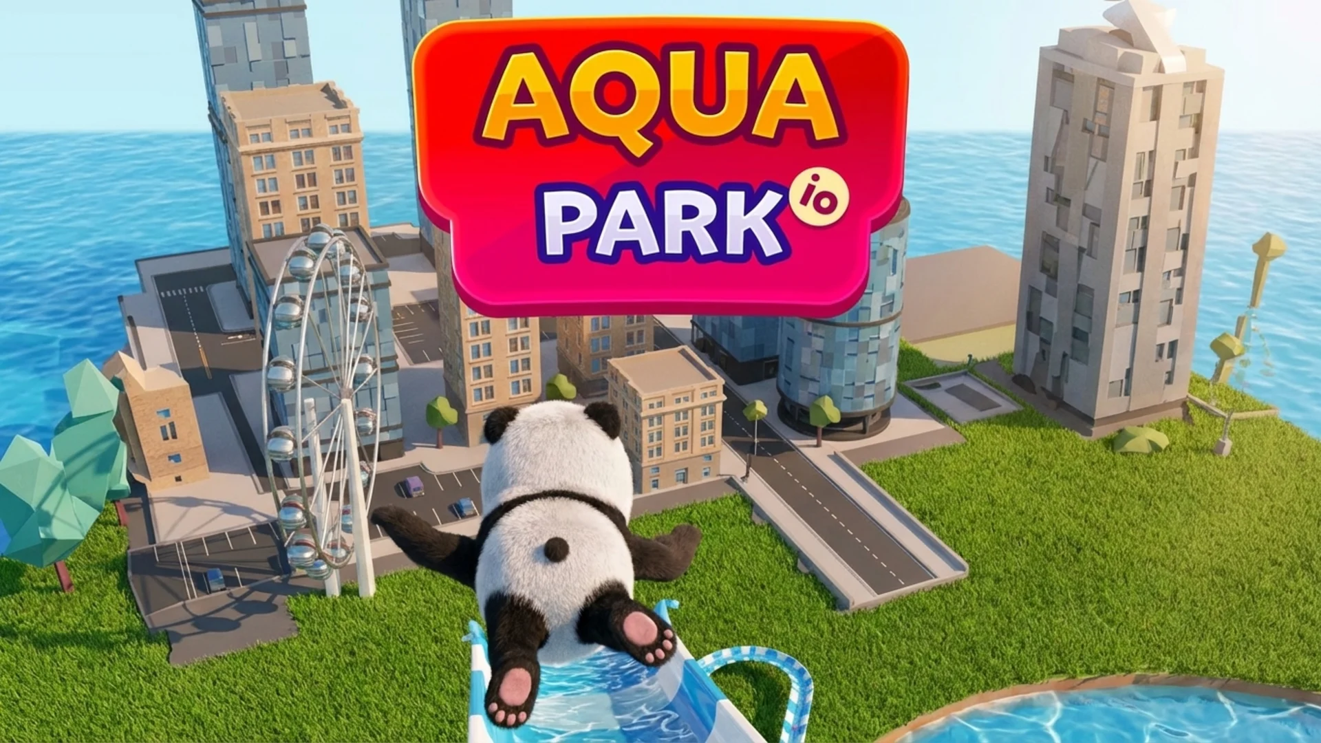 Play Aquapark.io online free - a fun multiplayer .io racing game. Slide, bump, and race to the finish line in your browser.