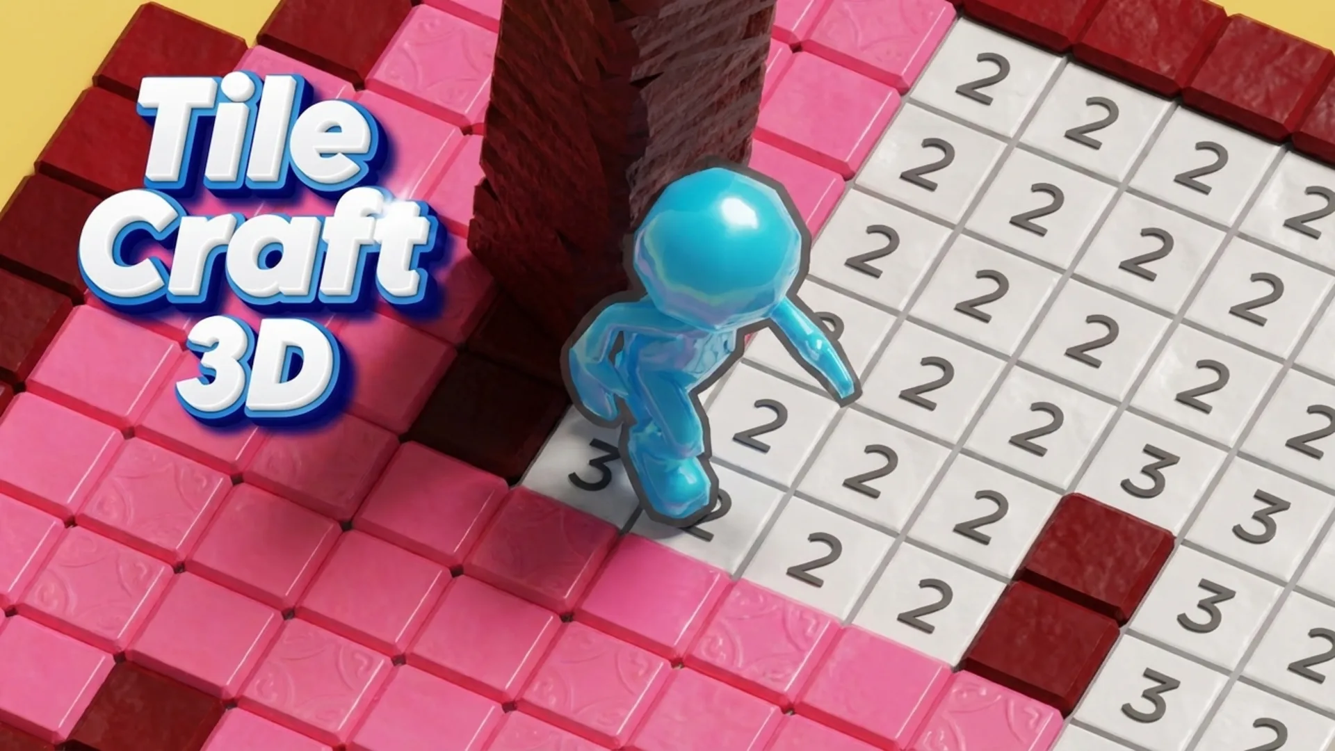 Play Tile Craft 3D online free, a satisfying 3D puzzle game where you complete vibrant artworks tile by tile in your browser.