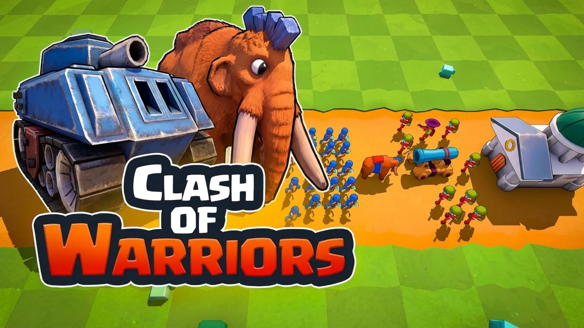 Play Clash of Warriors online free - an addictive Strategy browser game with evolving armies and a unique era shift mechanic.