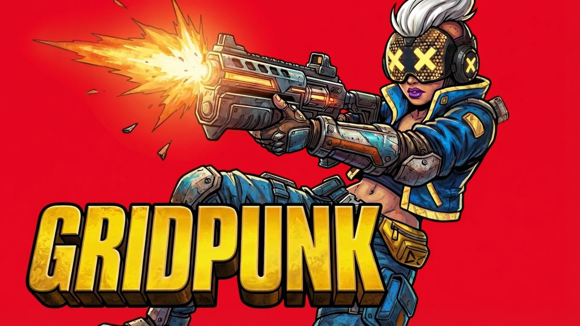 Play Gridpunk - 3v3 Battle Royale online free. A fast-paced tactical shooting browser game with cyborgs and drone combat.