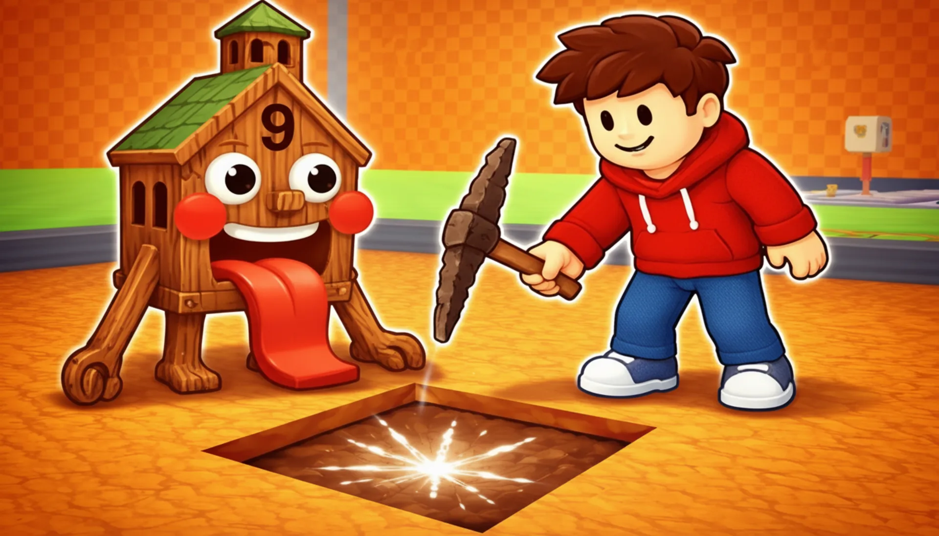 Play Obby: Dig Brainrots, a free action browser game. Dig deep, collect brainrots, and upgrade your gear in this obby adventure.