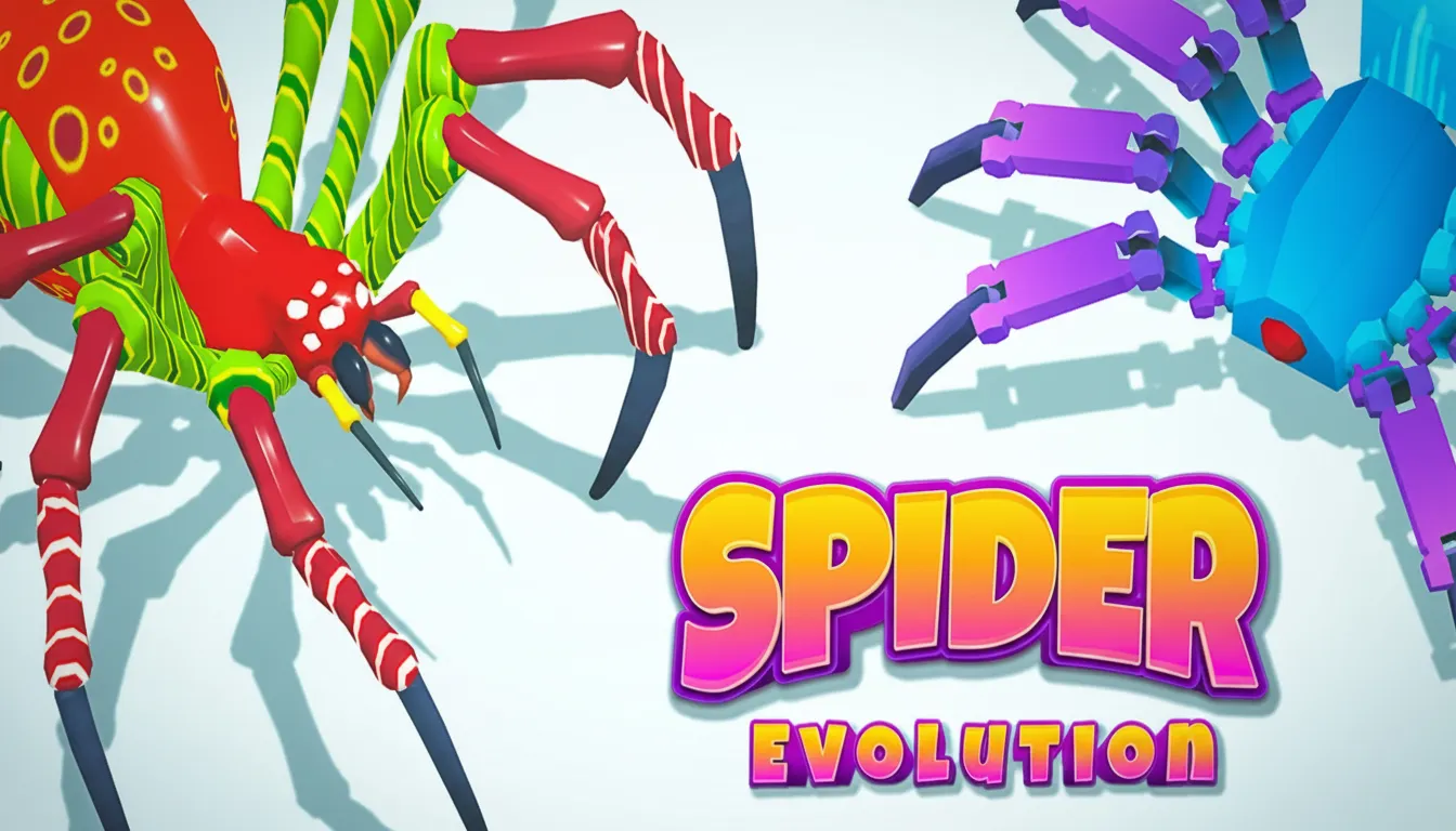Play Spider Evolution: Runner Game online free. An addictive arcade runner where you evolve a spider by collecting DNA.