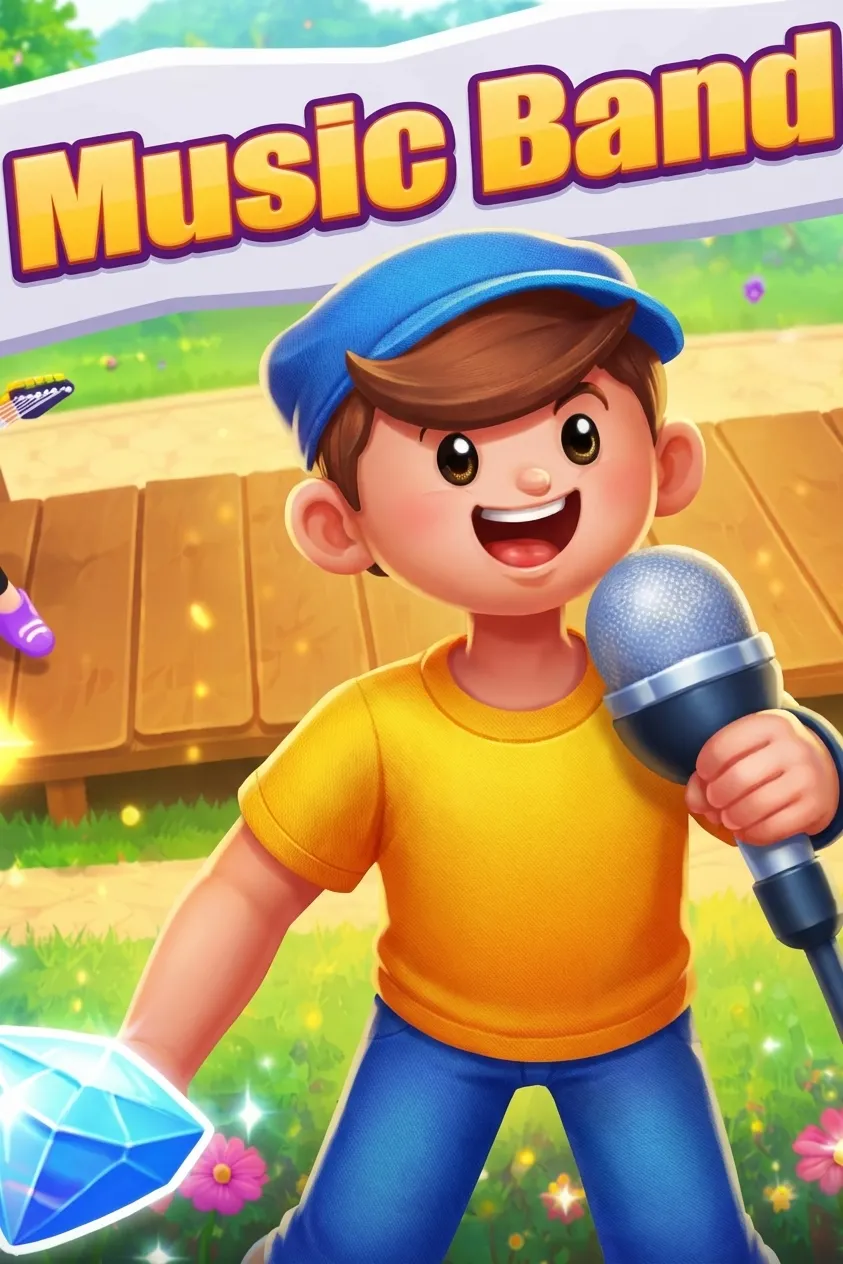 Music Band - Play Free Rock Band Simulator | No Download | Puzzio.io