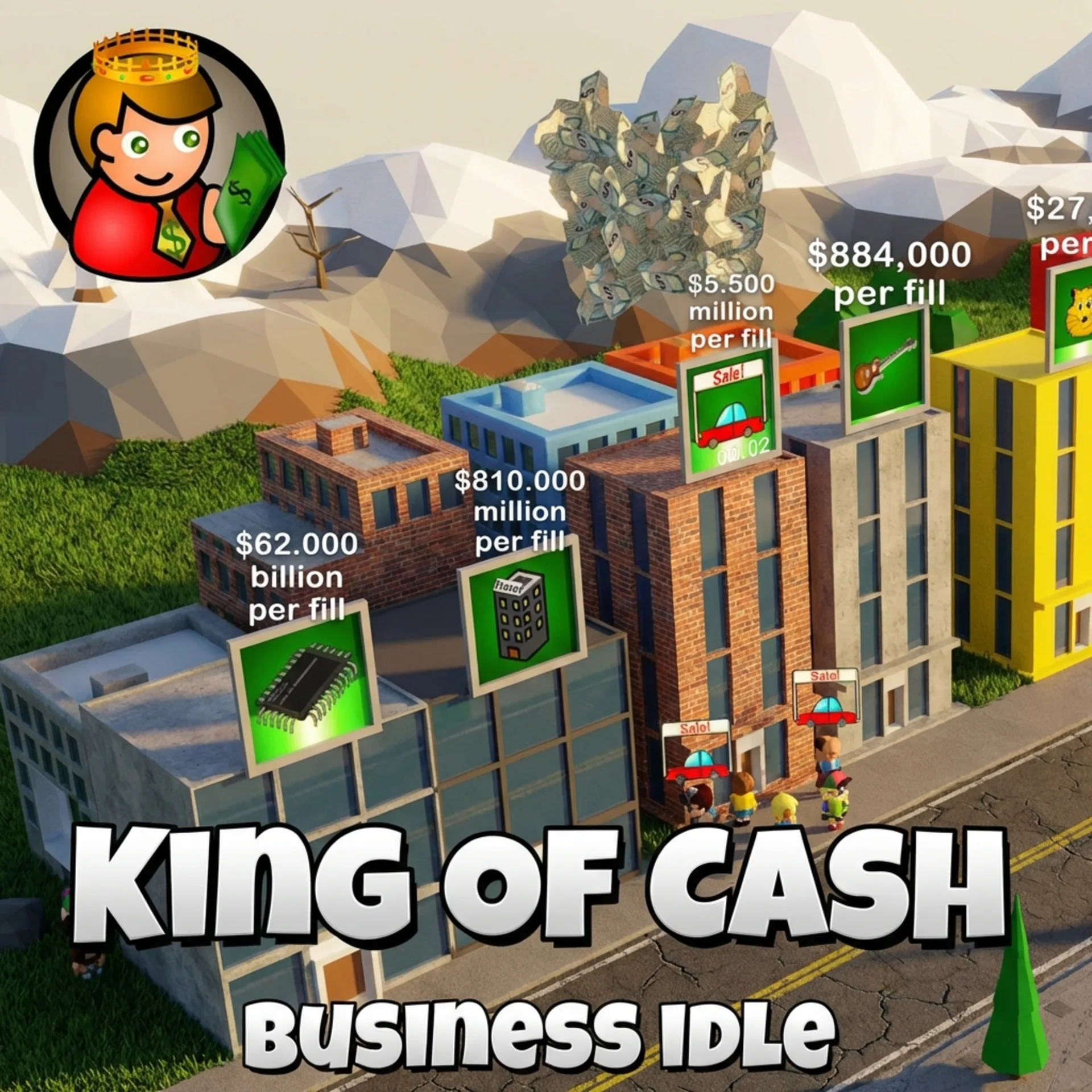 King of Cash Business Idle