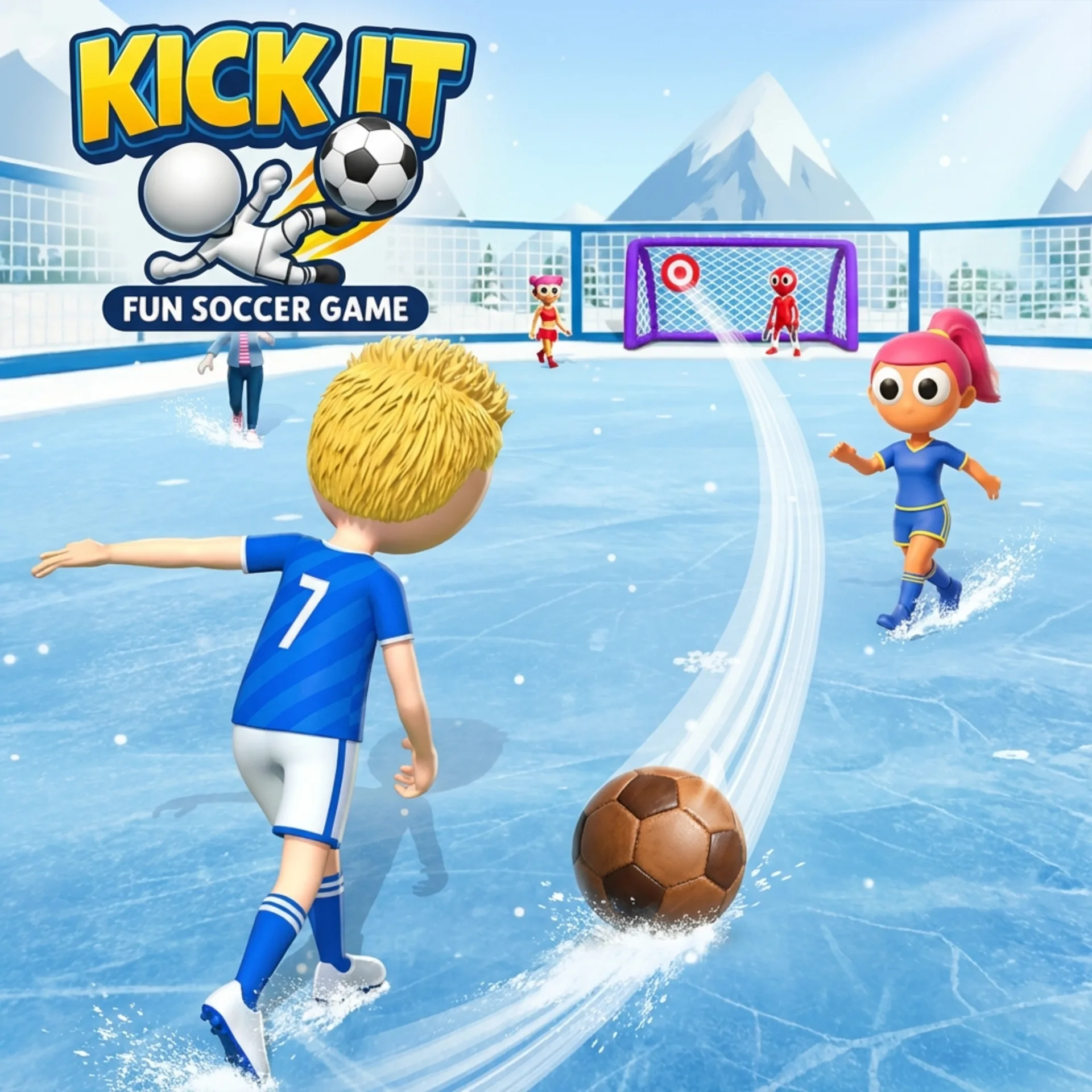 Kick It – Fun Soccer Game Icon