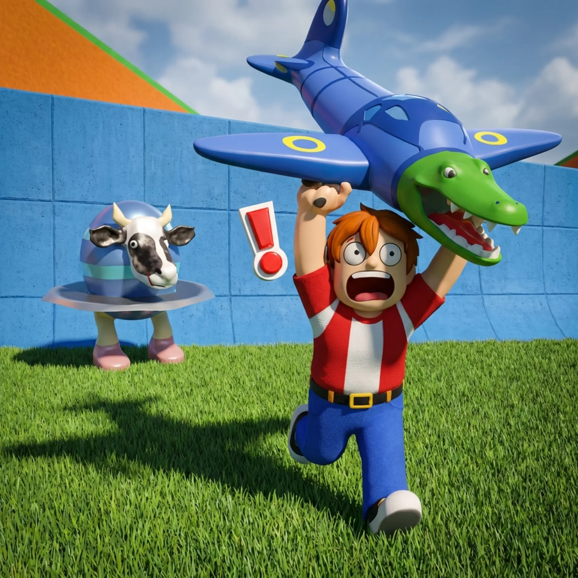 Obby Escape from Tsunami Brainrot Icon