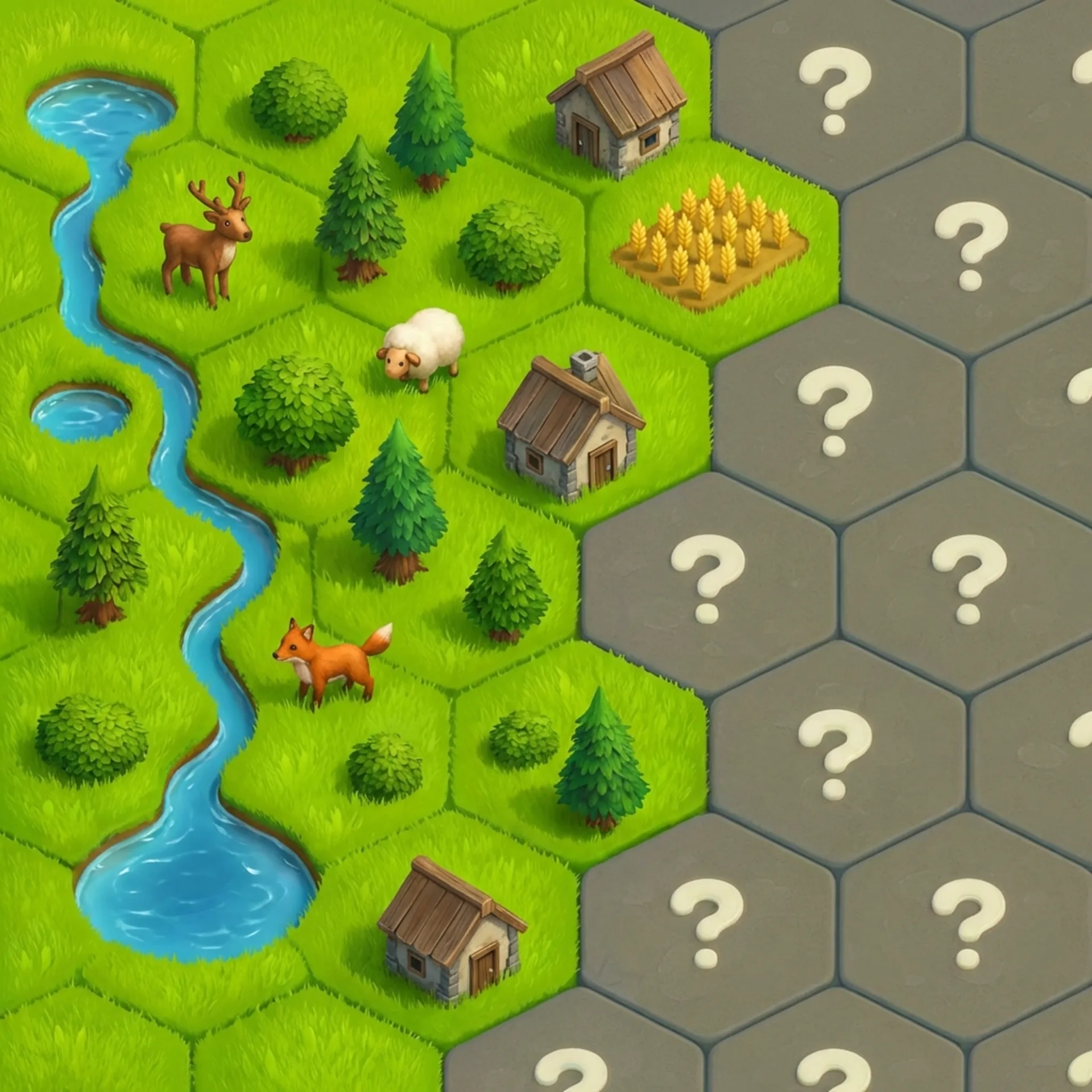 Land Explorers: Merge & Build