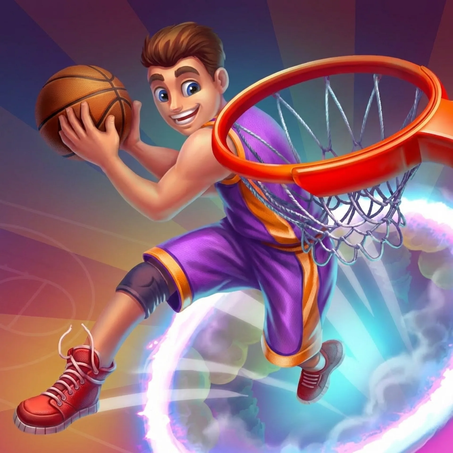 Hoop World 3D Icon