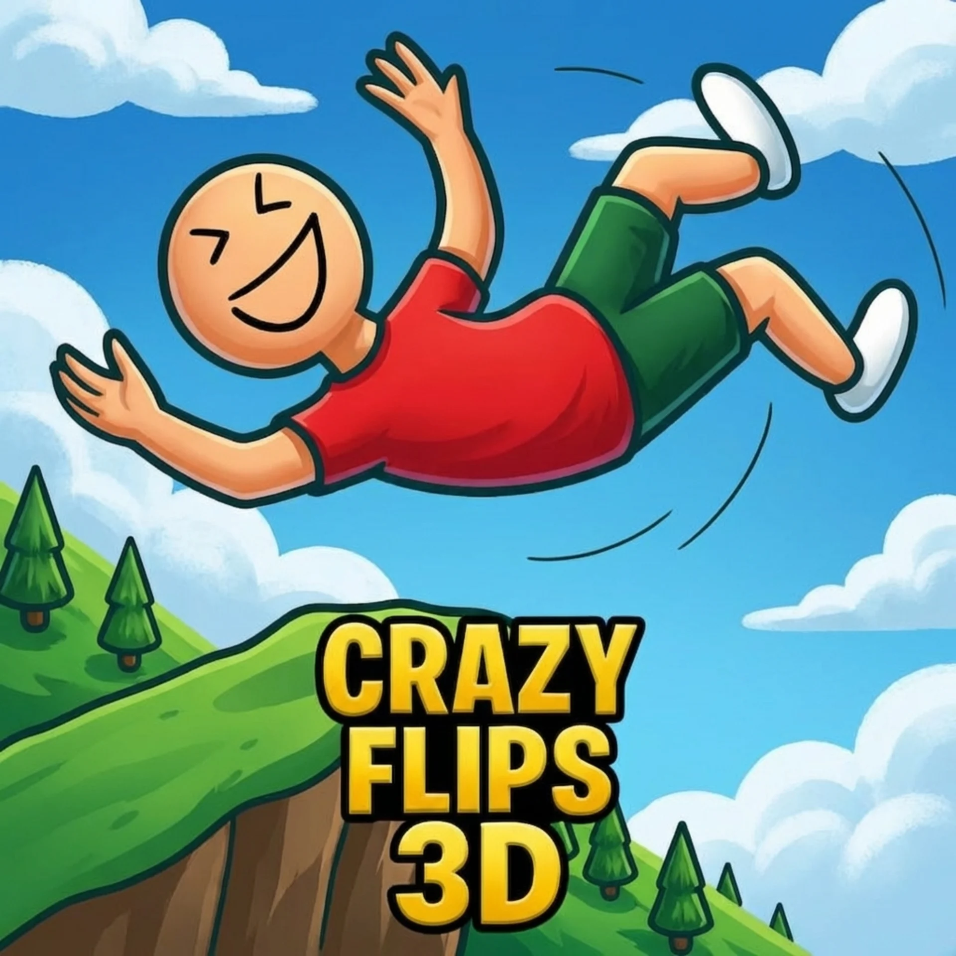 Crazy Flips 3D Icon