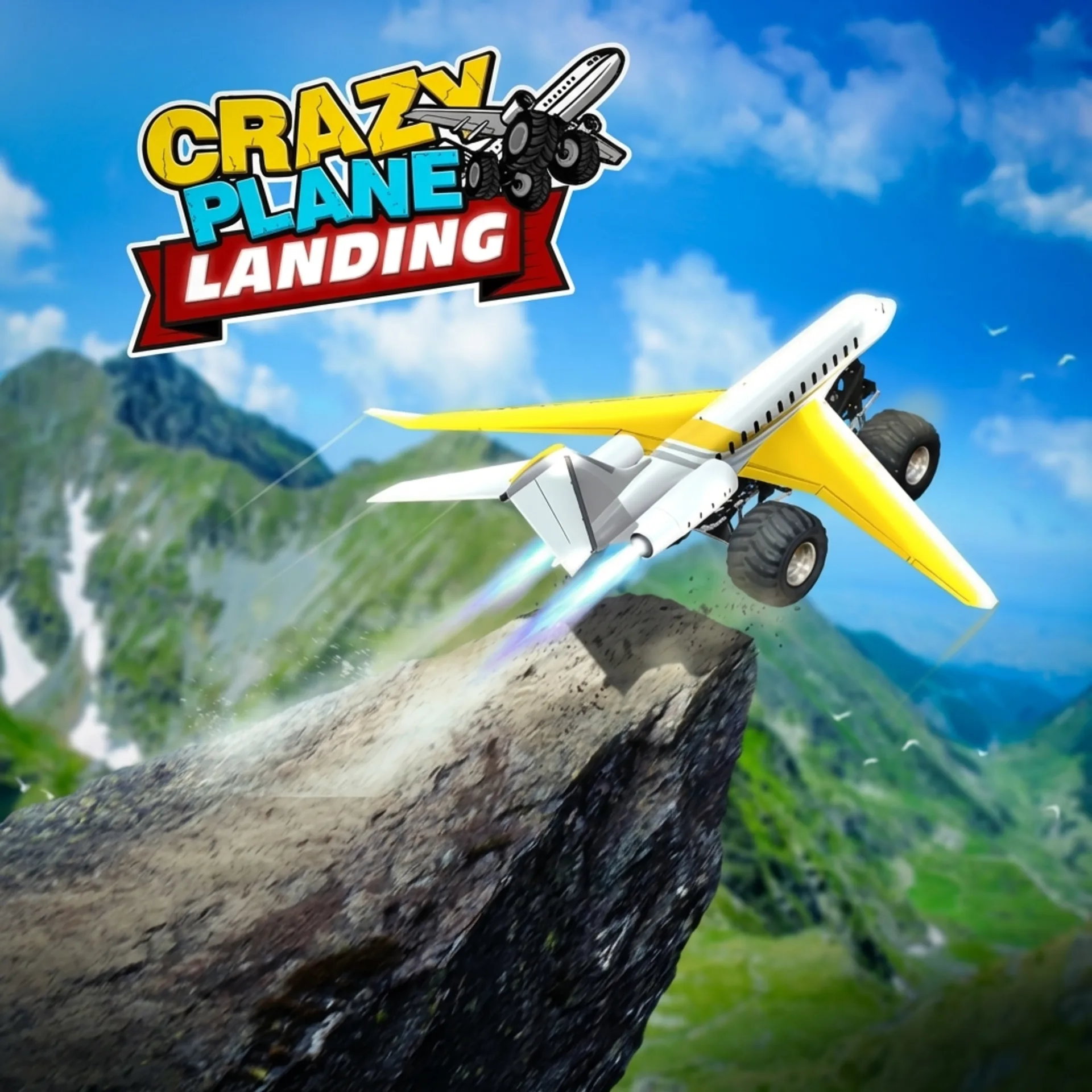 Crazy Plane Landing Icon