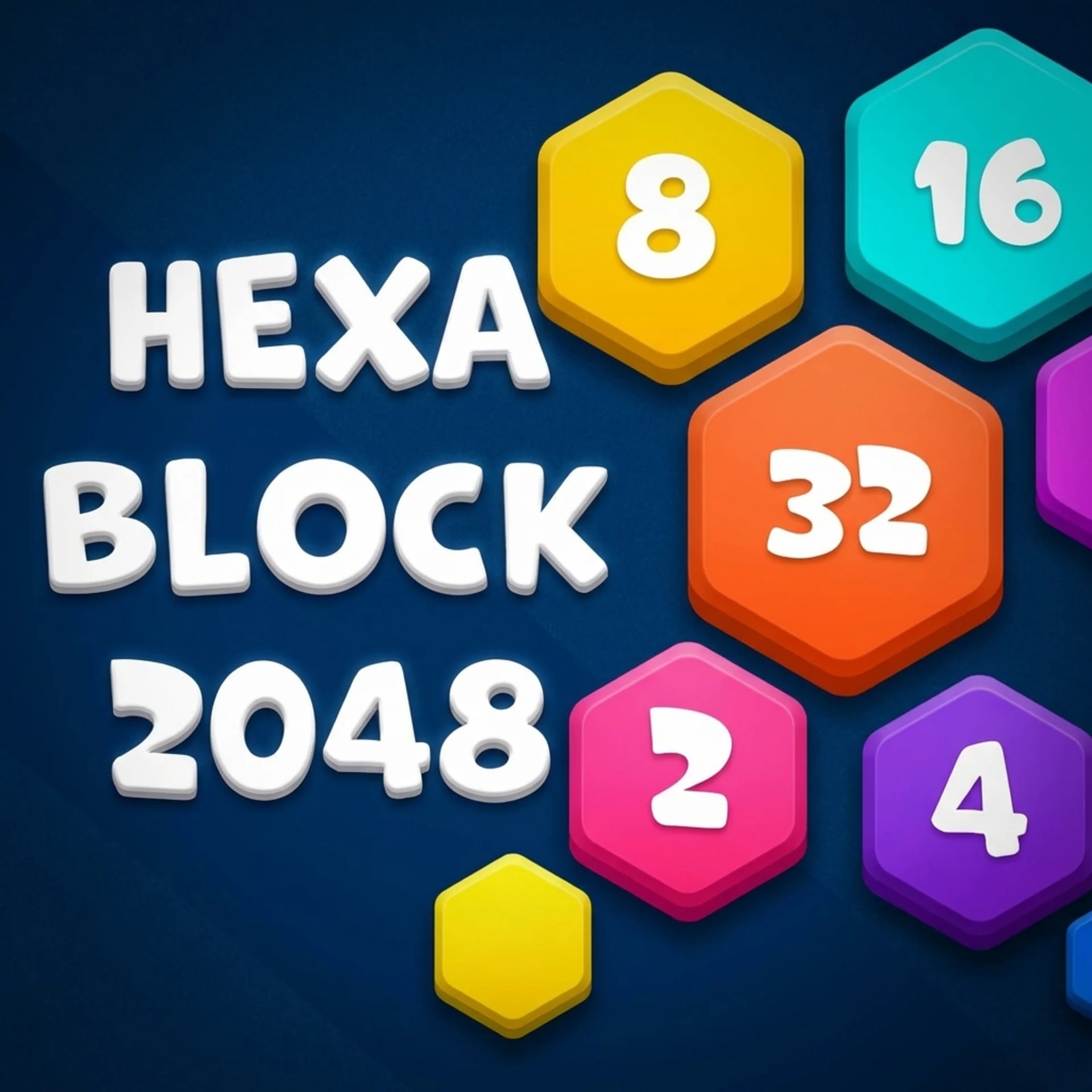 Hexa Block 2048 Idle Icon