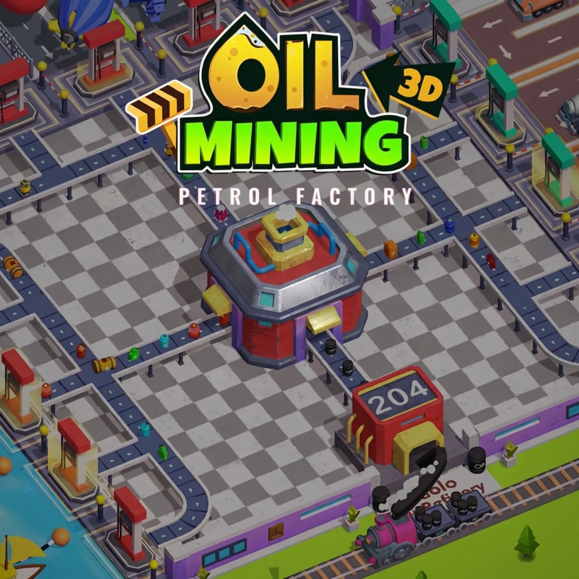 Oil Mining 3D: Petrol Factory