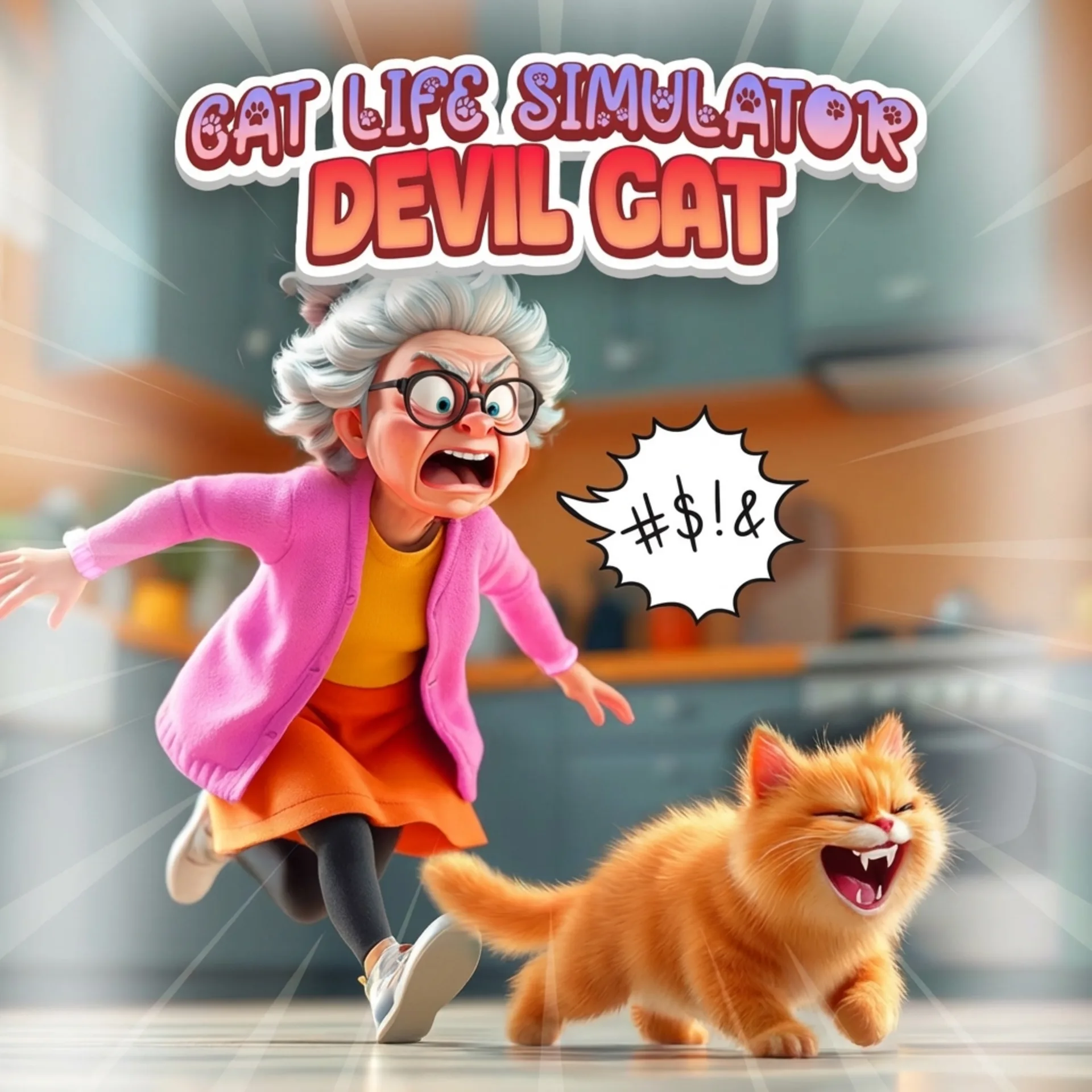 Cat Life Simulator: Devil Cat Icon