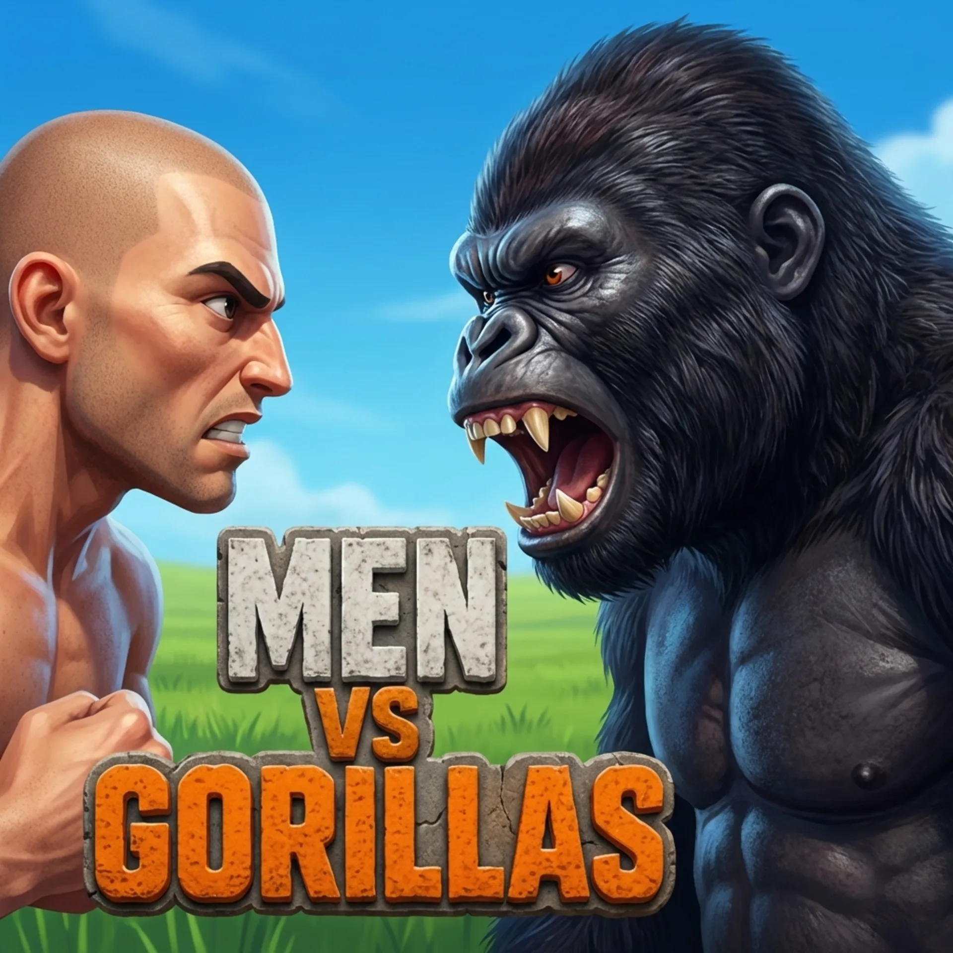 Men Vs Gorillas