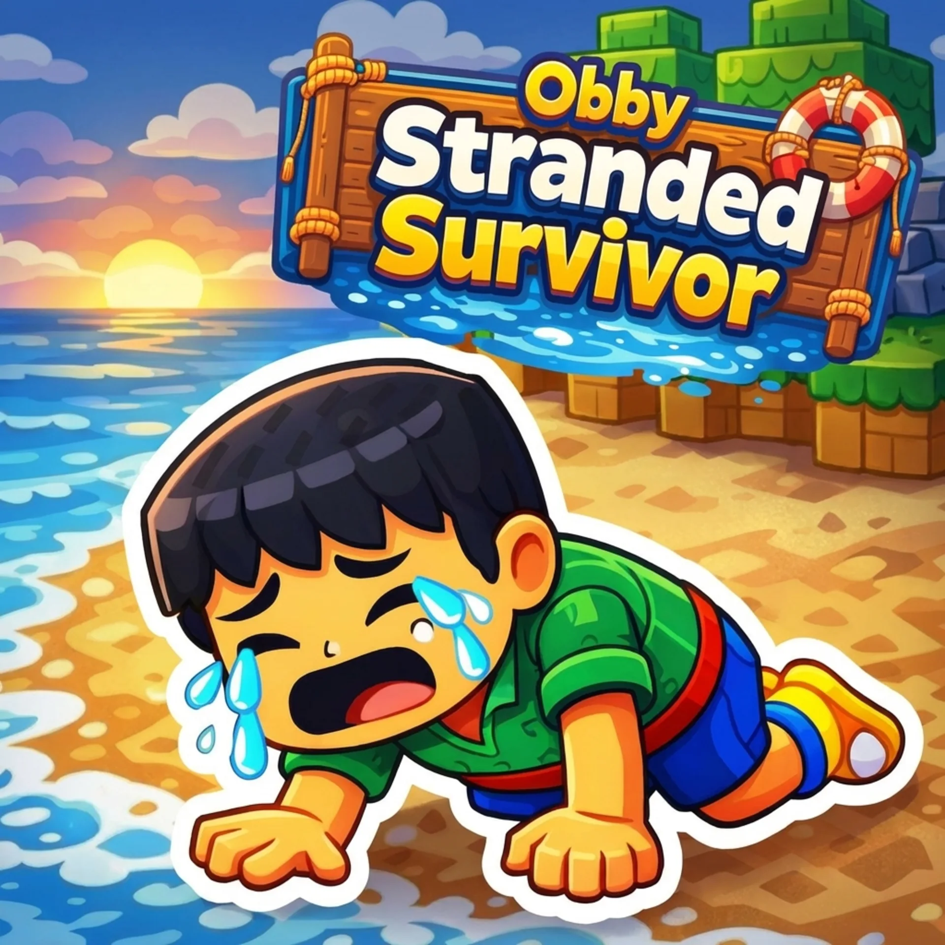 Obby Stranded Survivor Icon