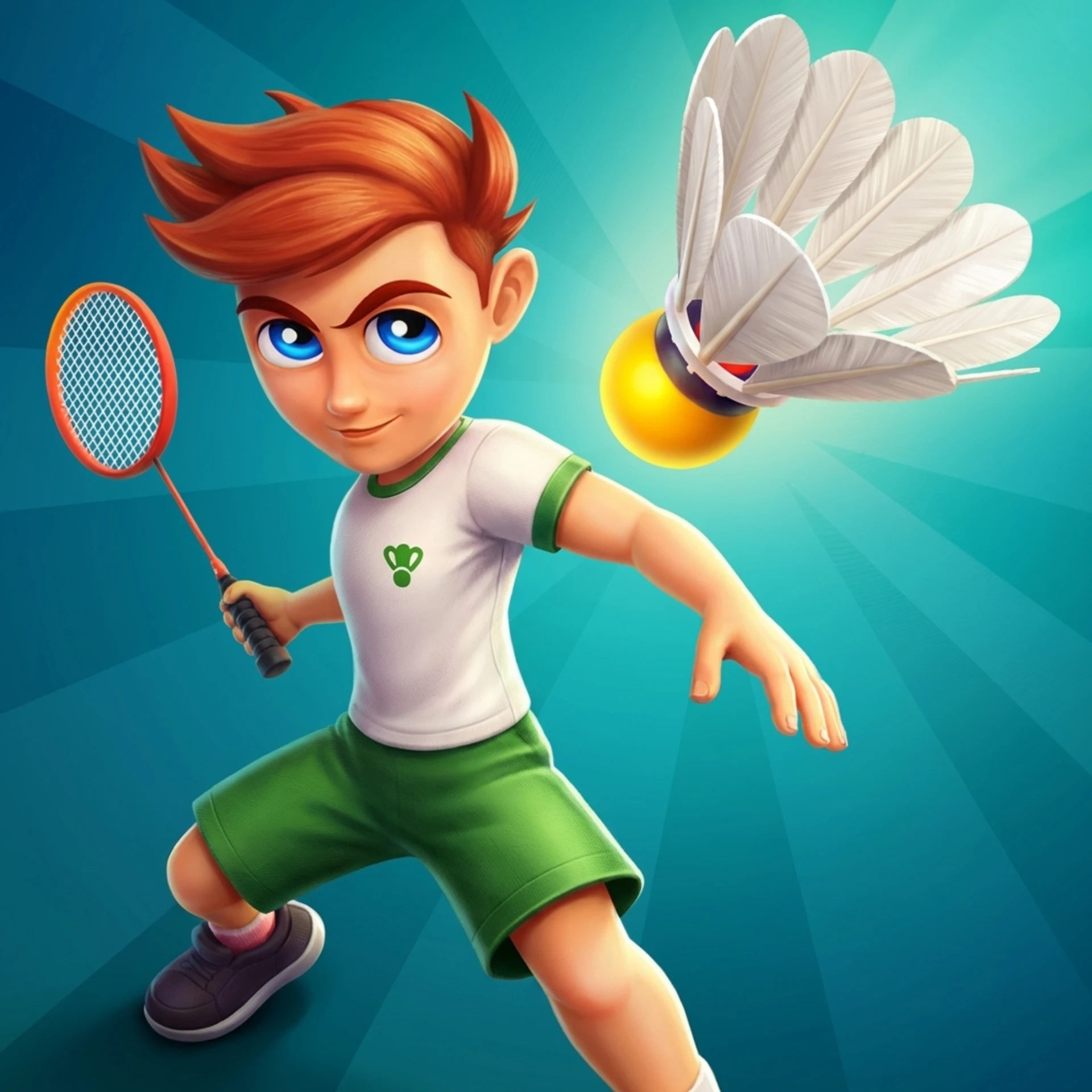 Smash Badminton Icon