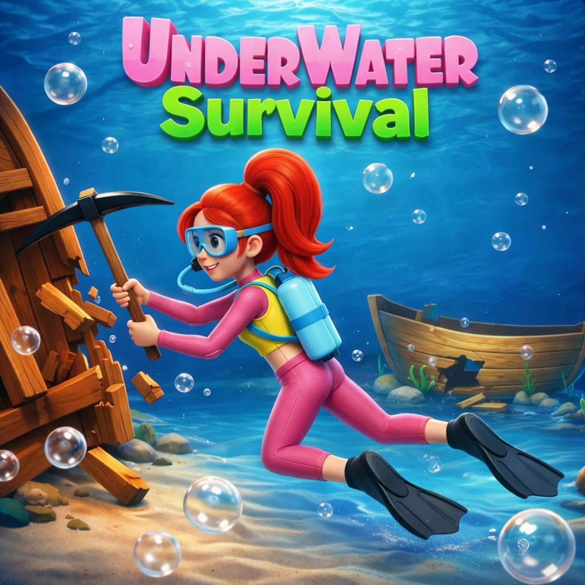 Underwater Survival Icon