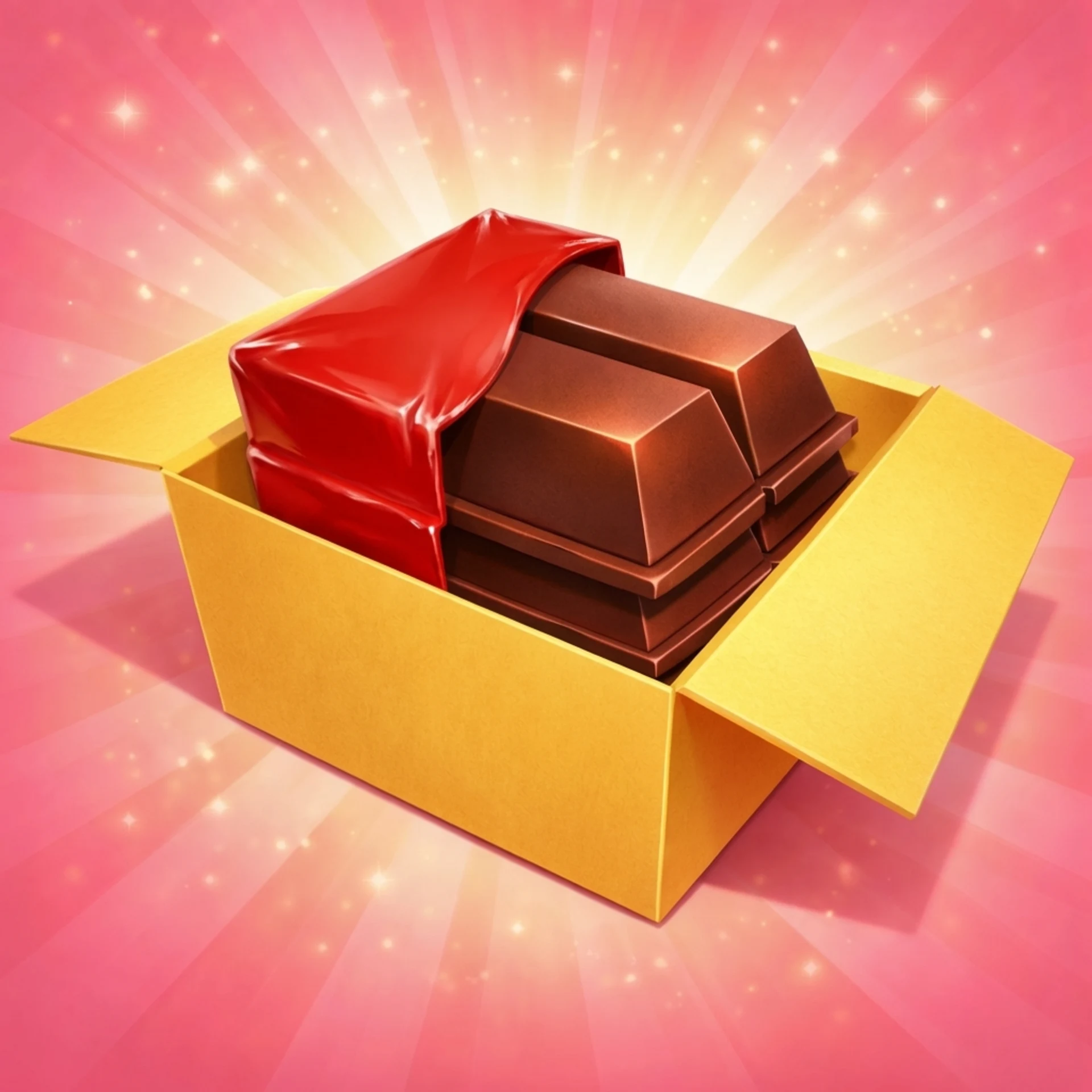 Candy Packing Store Icon