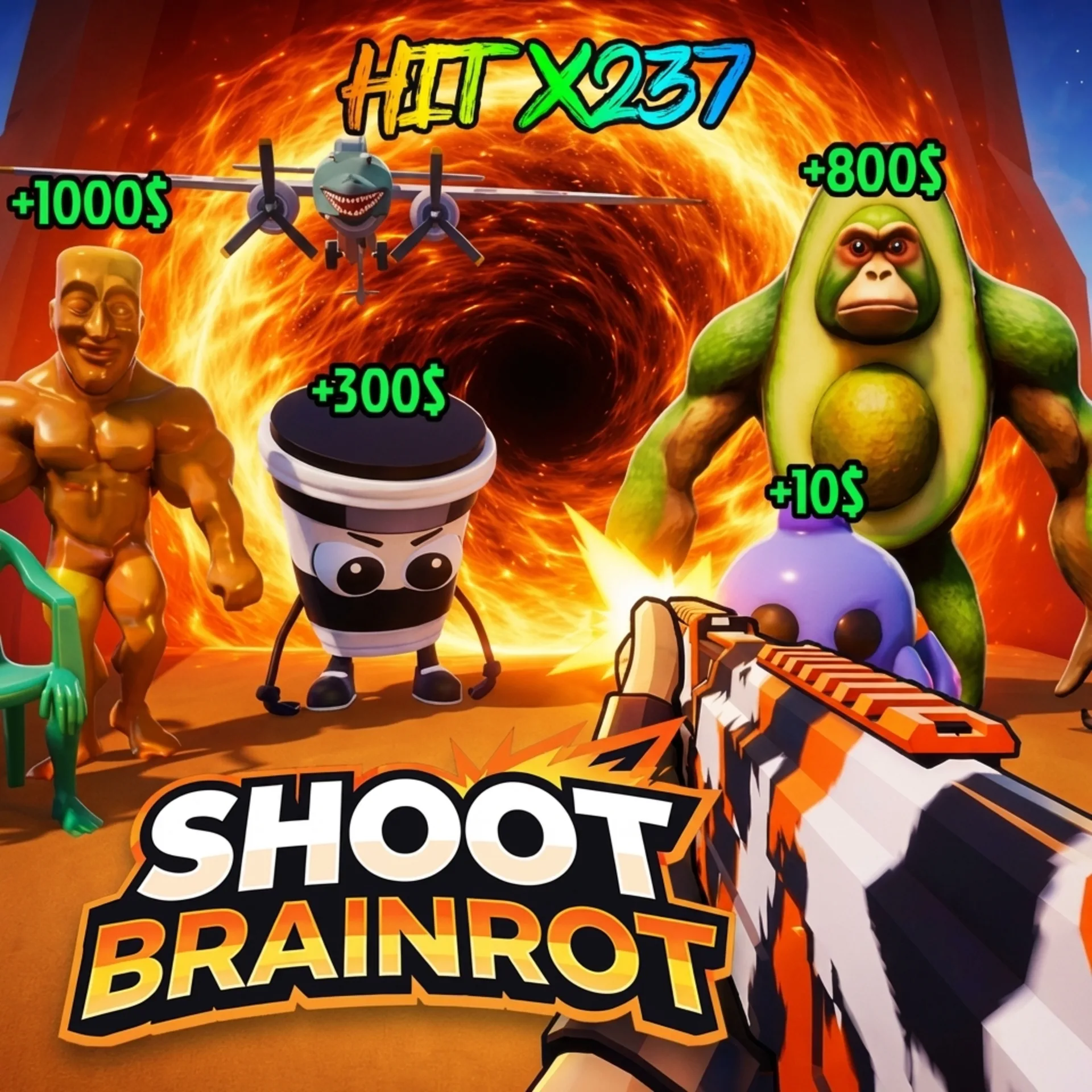 Shoot Brainrot
