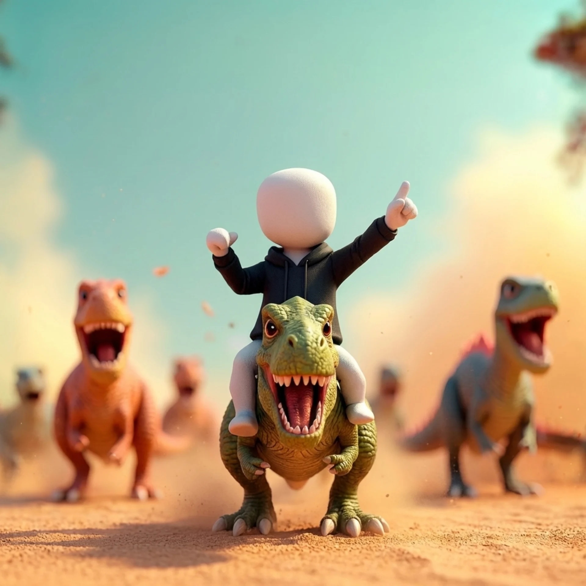 Stickman: Dinosaur Arena