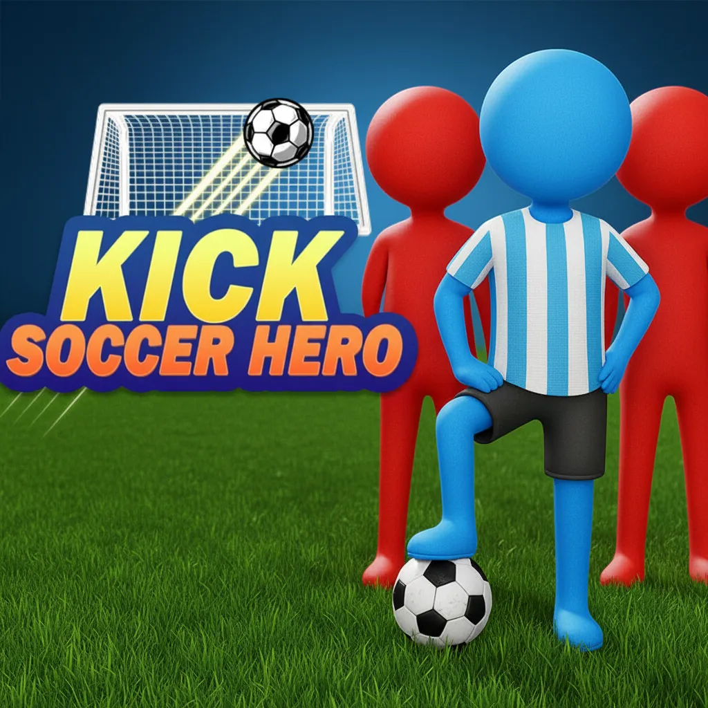 Kick Soccer Hero Icon