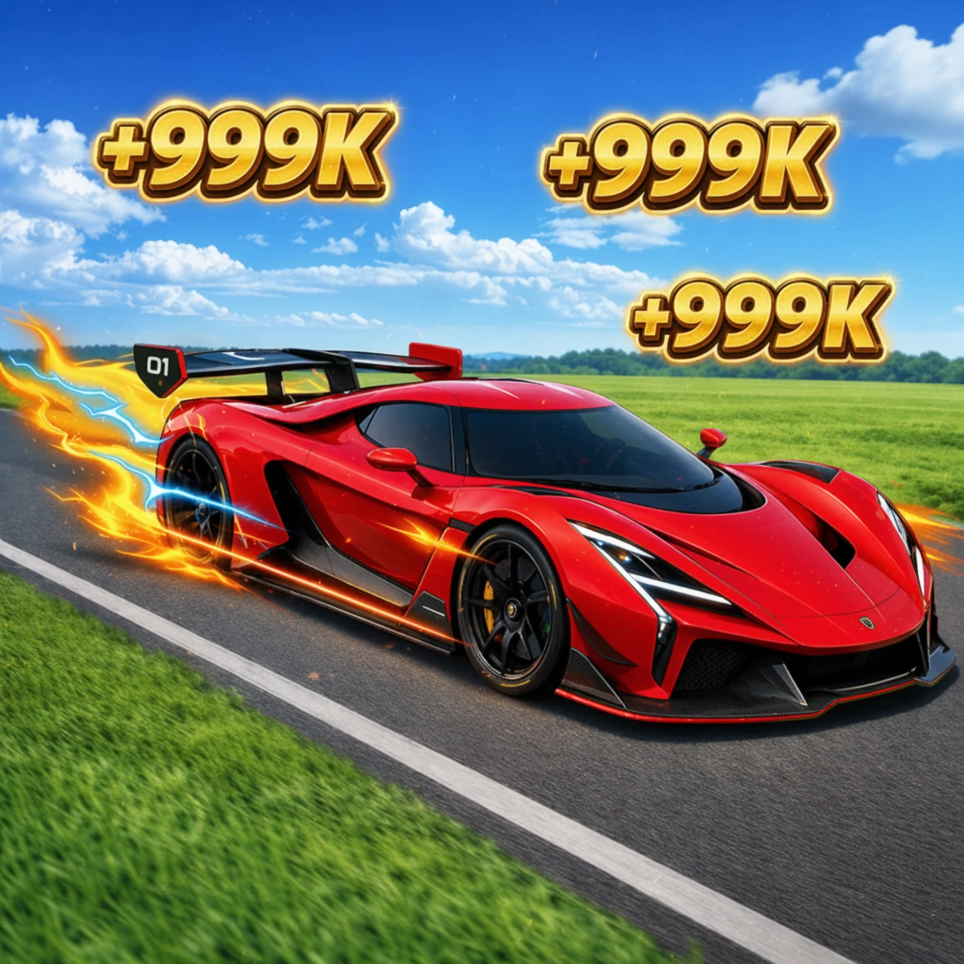 Obby: +1 Speed Car Escape Icon