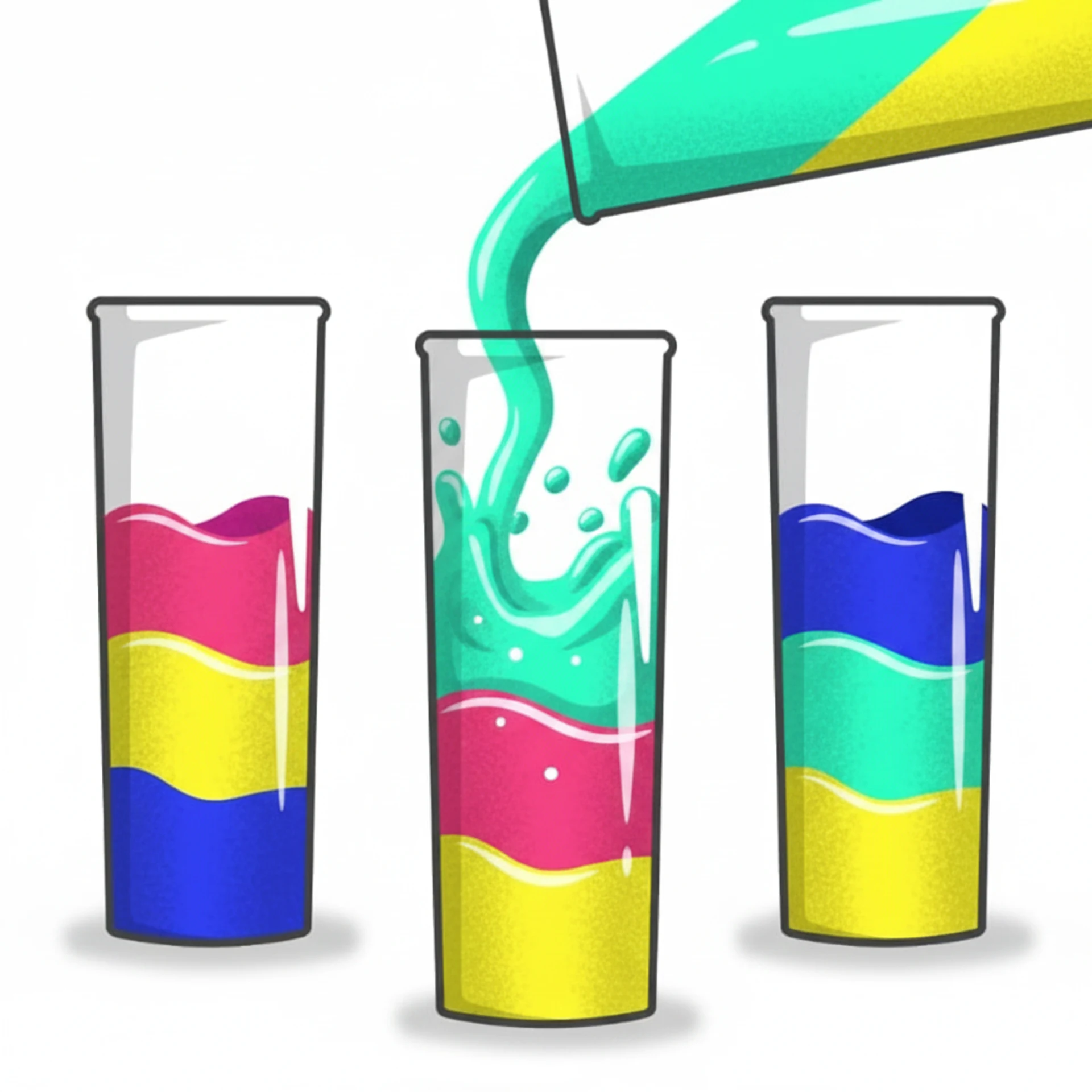 Cups - Water Sort Puzzle Icon