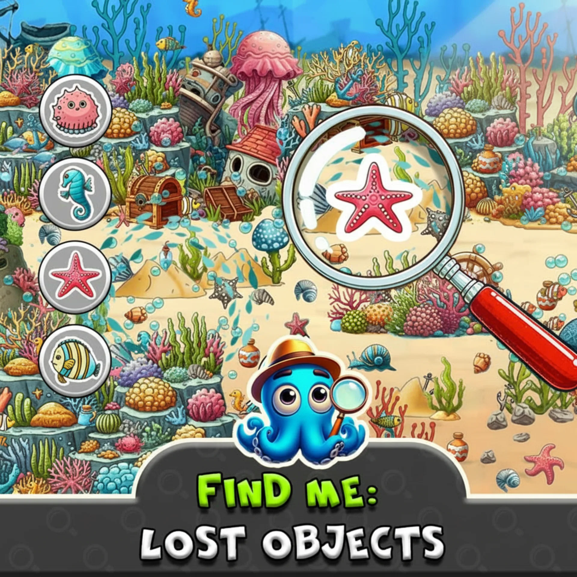 Find Me: Lost Objects Icon