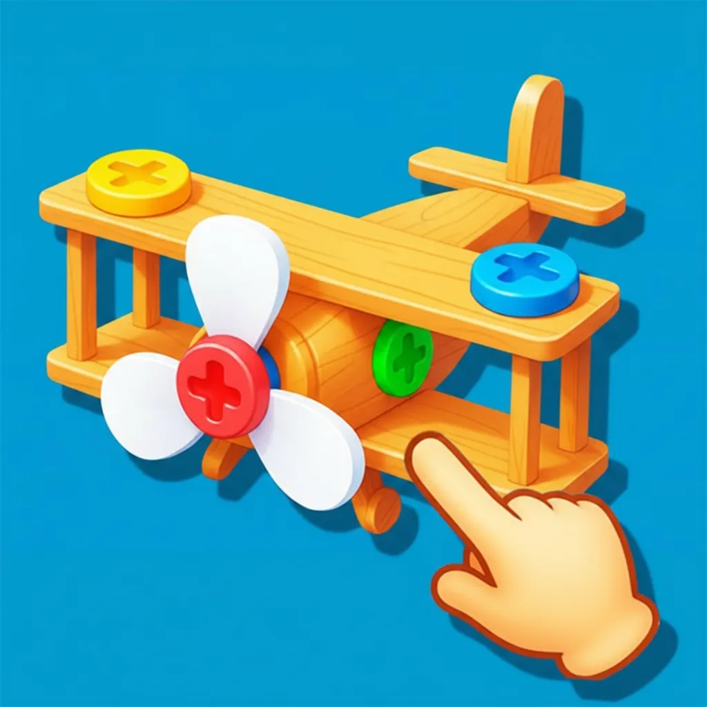 Get a Screw: 3D Puzzle!