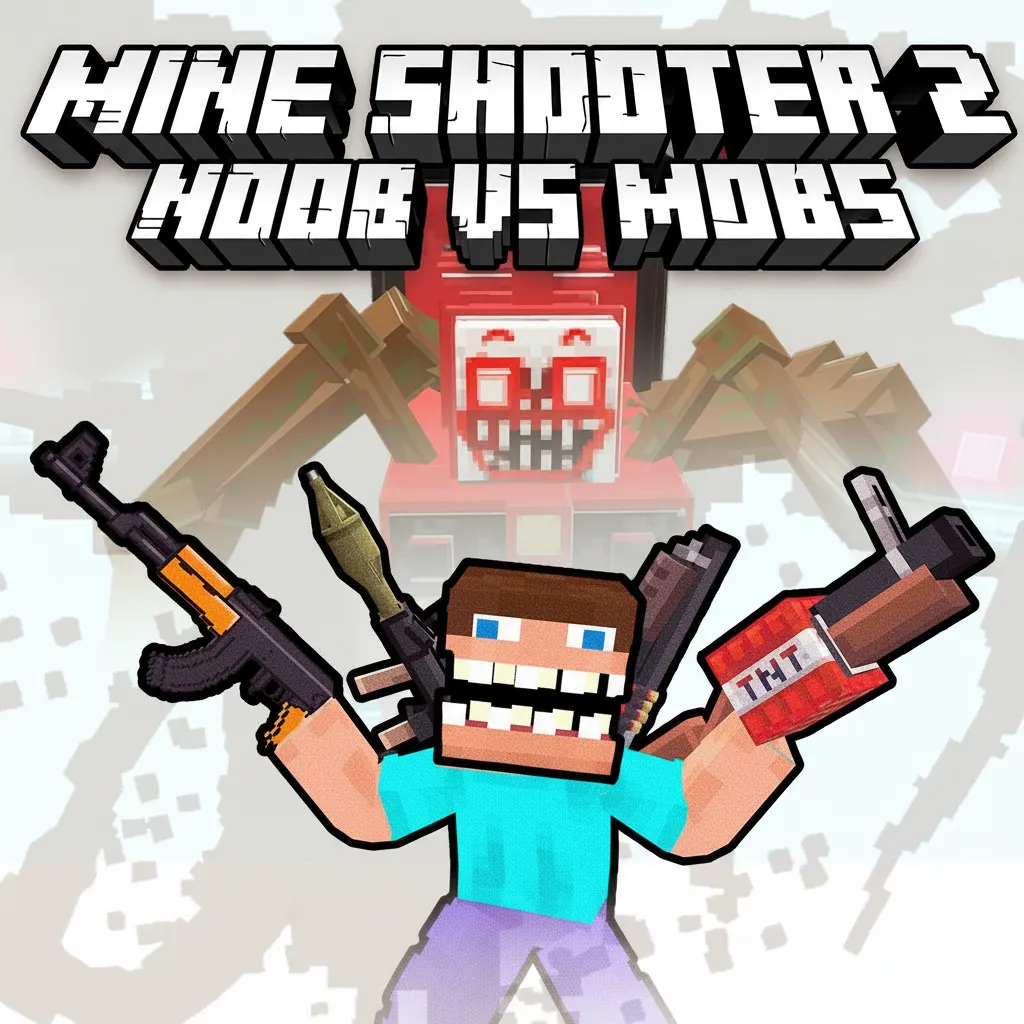 Mine Shooter 2: Noob vs Mobs