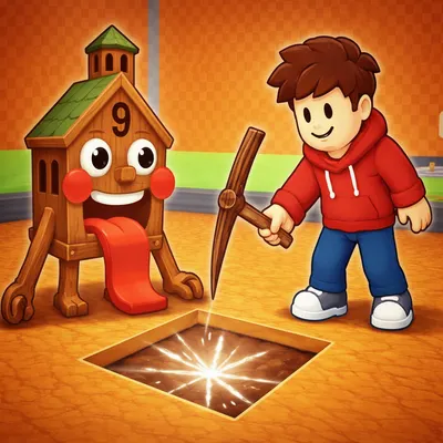 Obby: Dig Brainrots | Play Free Action Digger Game Online | Puzzio.io