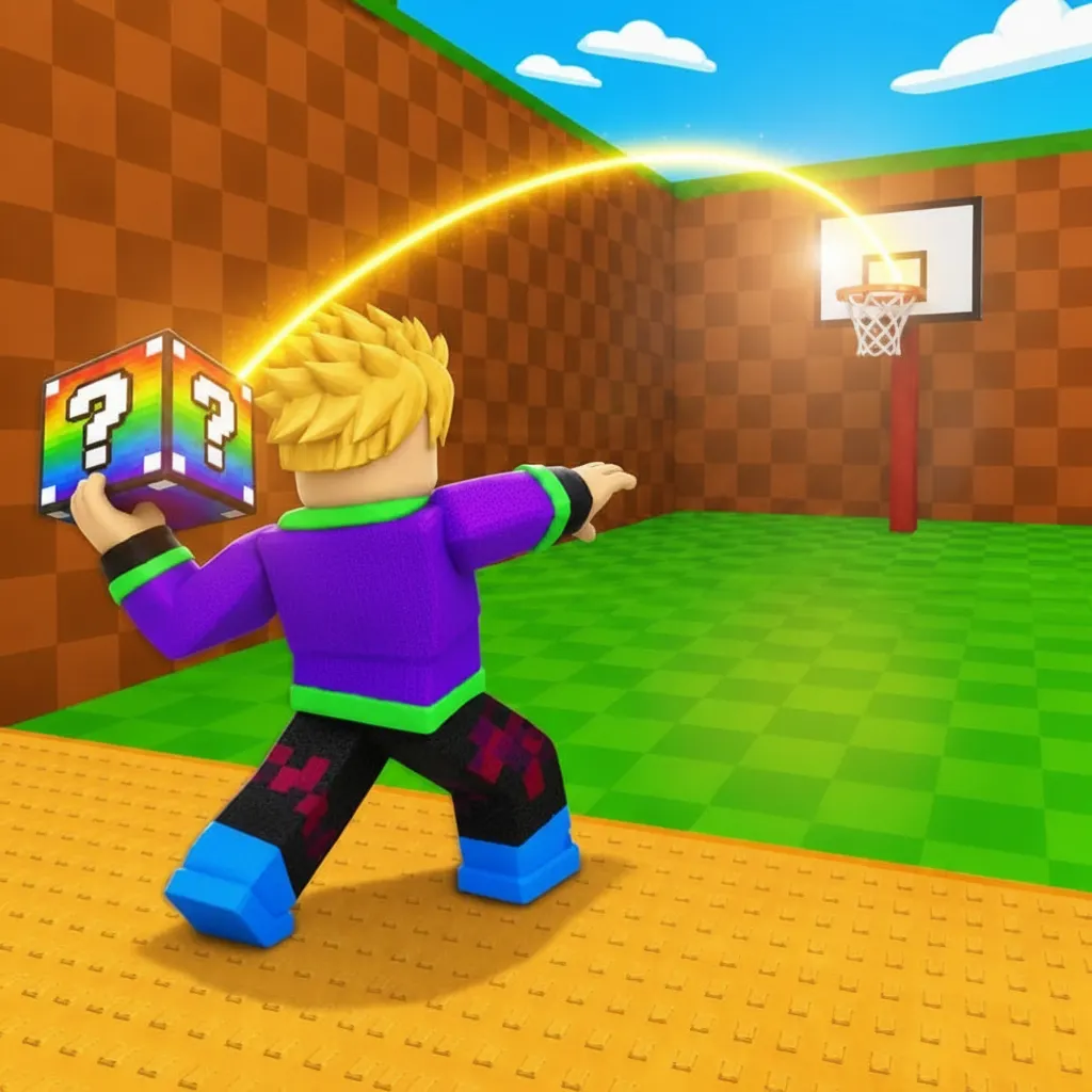 Throw a Lucky Block