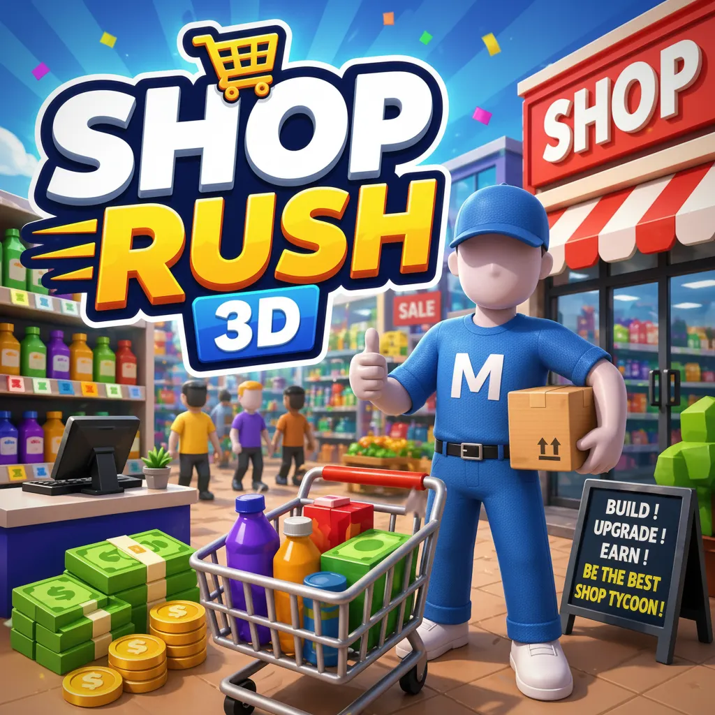 Shop Rush 3D Icon