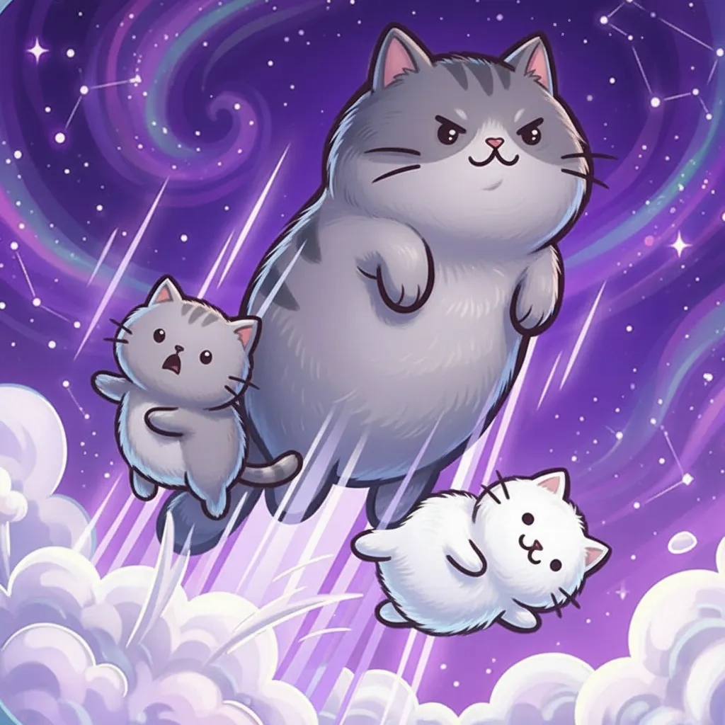 Cattosu Chonk! Cat Merge Game Icon