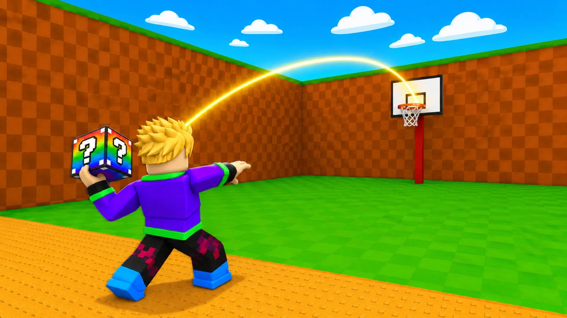 Play Throw a Lucky Block online free. An action-survival browser game where you summon tsunamis with lucky block throws.