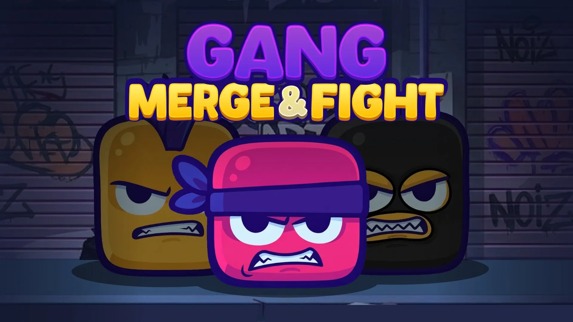 Play Gang Merge & Fight online free - an addictive Clicker game where you merge units to build a powerful fighting squad.