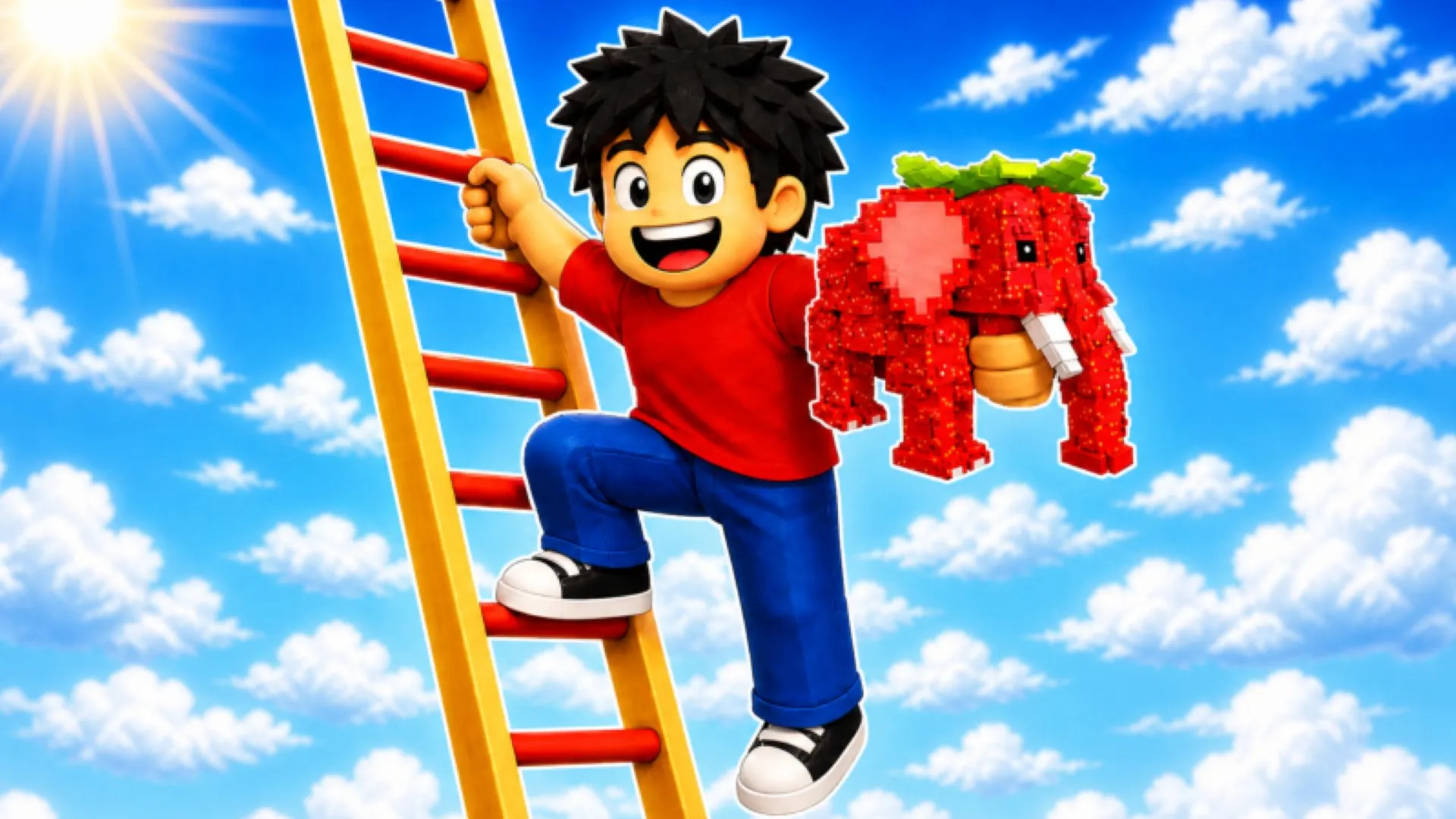 Play Ladder to Brainhot: Climb online free. A challenging arcade climber browser game with unique stamina-based gameplay.