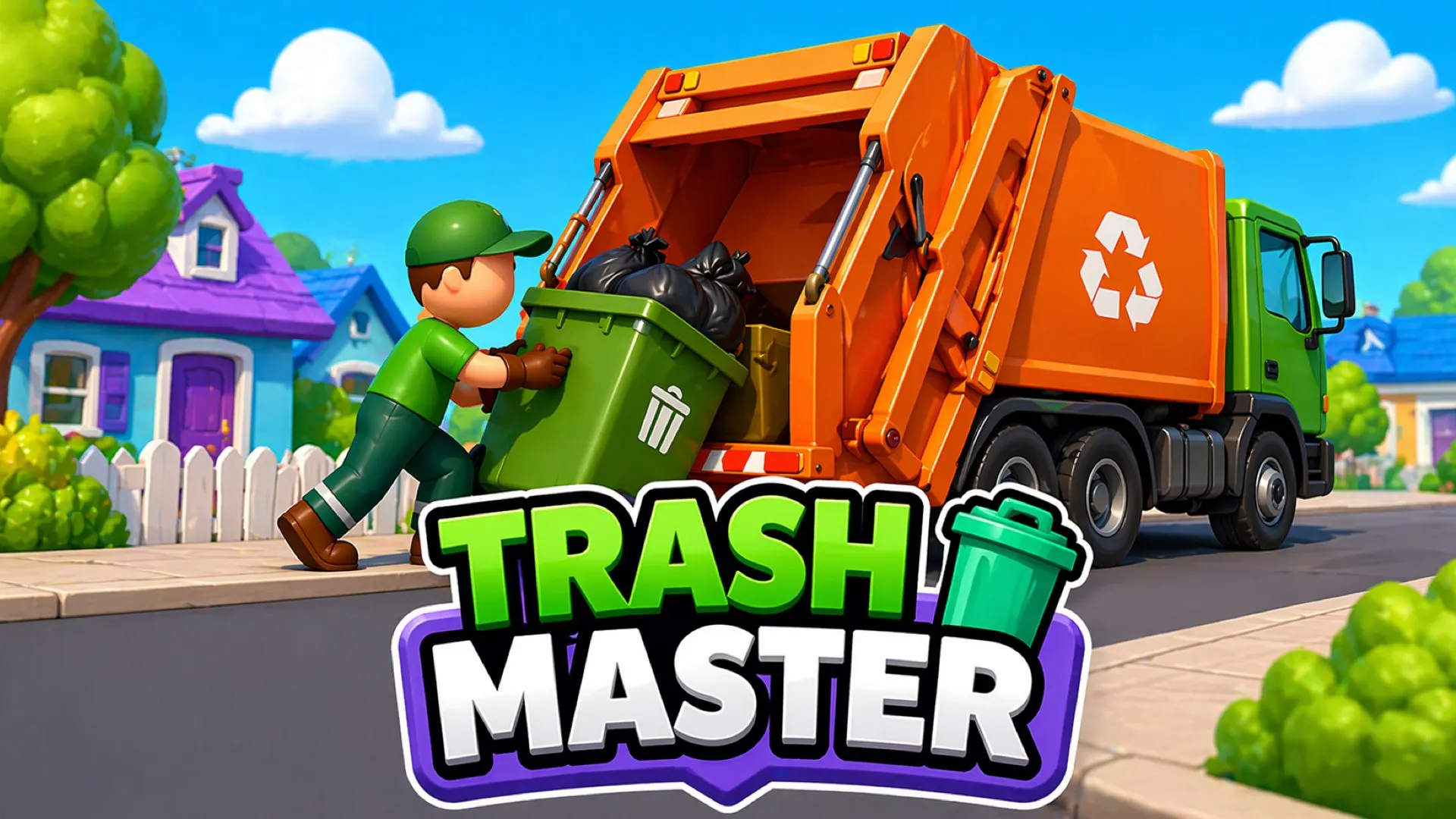 Play Trash Master online free - a challenging simulation browser game about managing a recycling plant and sorting waste.